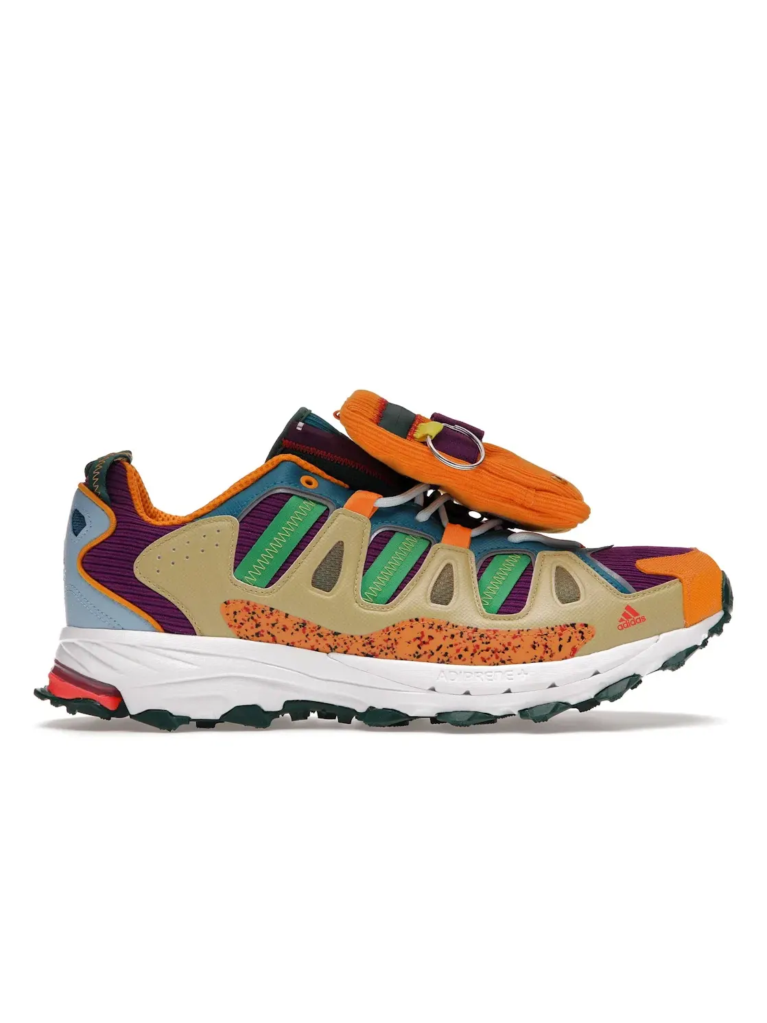 Мужские кроссовки кроссовки на трассу с принтом Adidas Superturf Adventure — изображение 1 из 4, оранжевый/фиолетовый