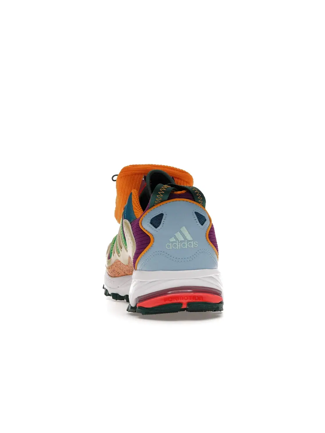 Мужские кроссовки кроссовки на трассу с принтом Adidas Superturf Adventure — изображение 4 из 4, оранжевый/фиолетовый