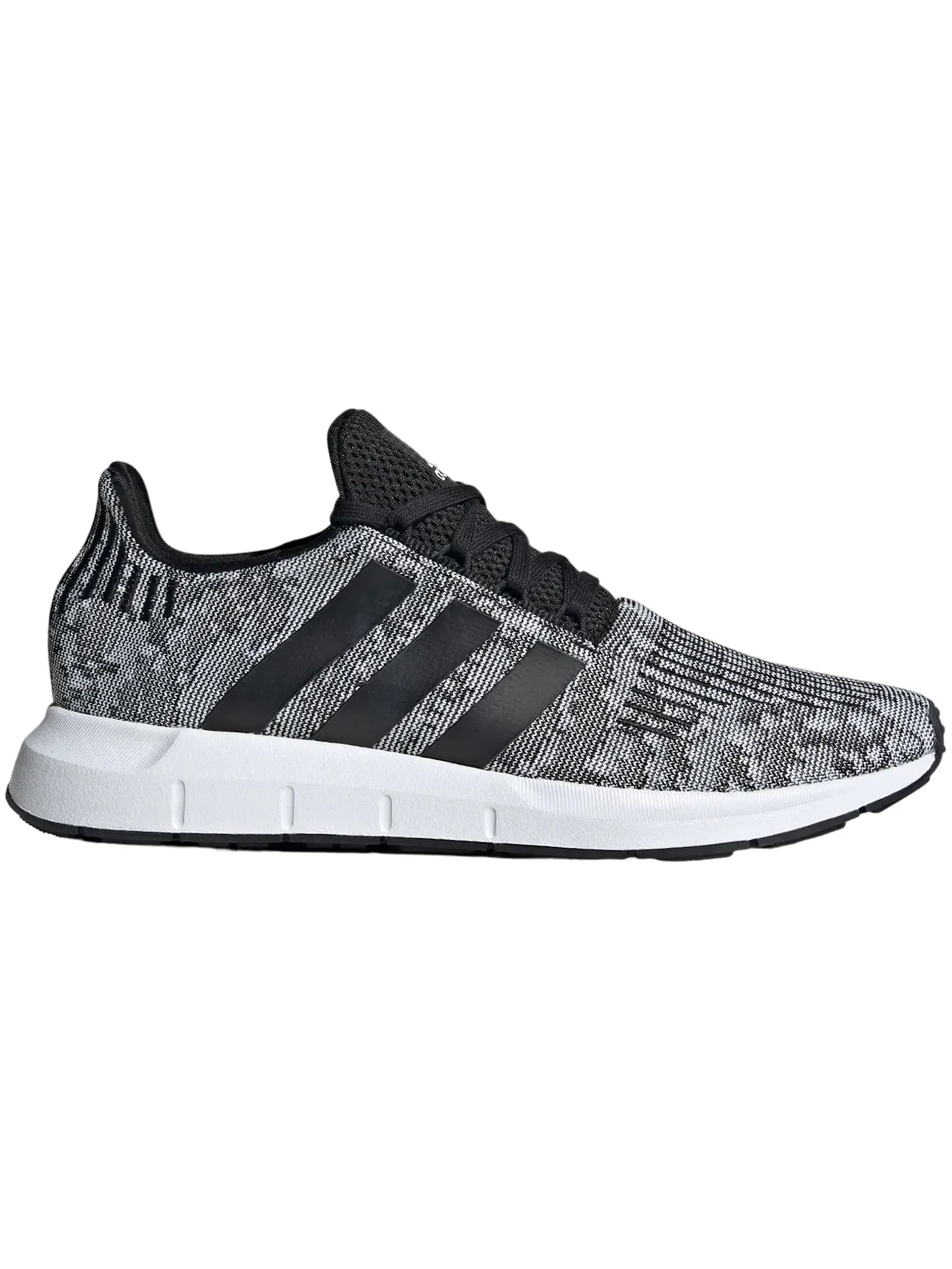 Мужские кроссовки с технологией Swift Run Adidas — изображение 1 из 1, черный/черный/белый