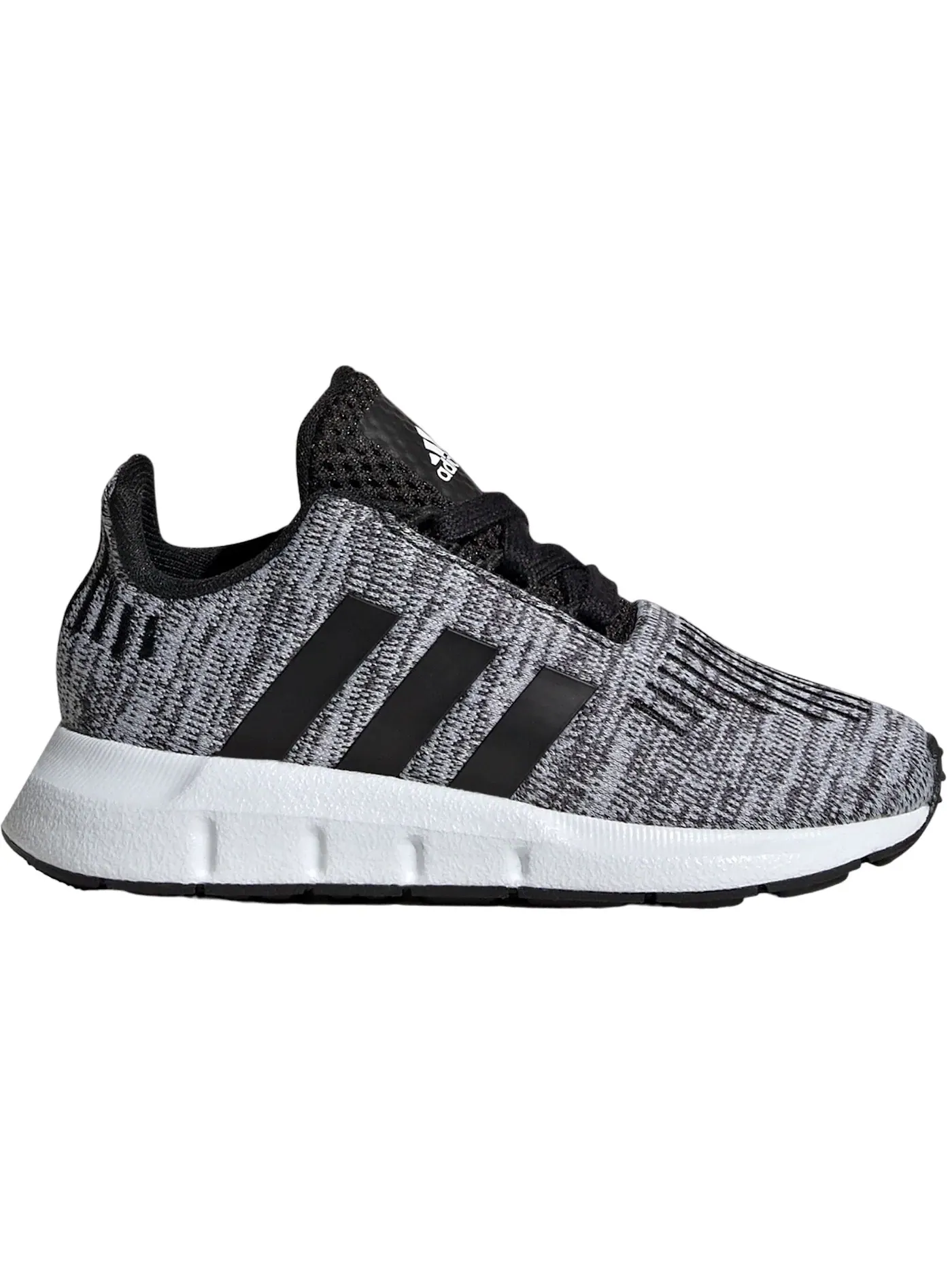 Детские кроссовки для бега с классическим шнурованием Adidas Swift Run 1.0 — изображение 1 из 1, черный белый