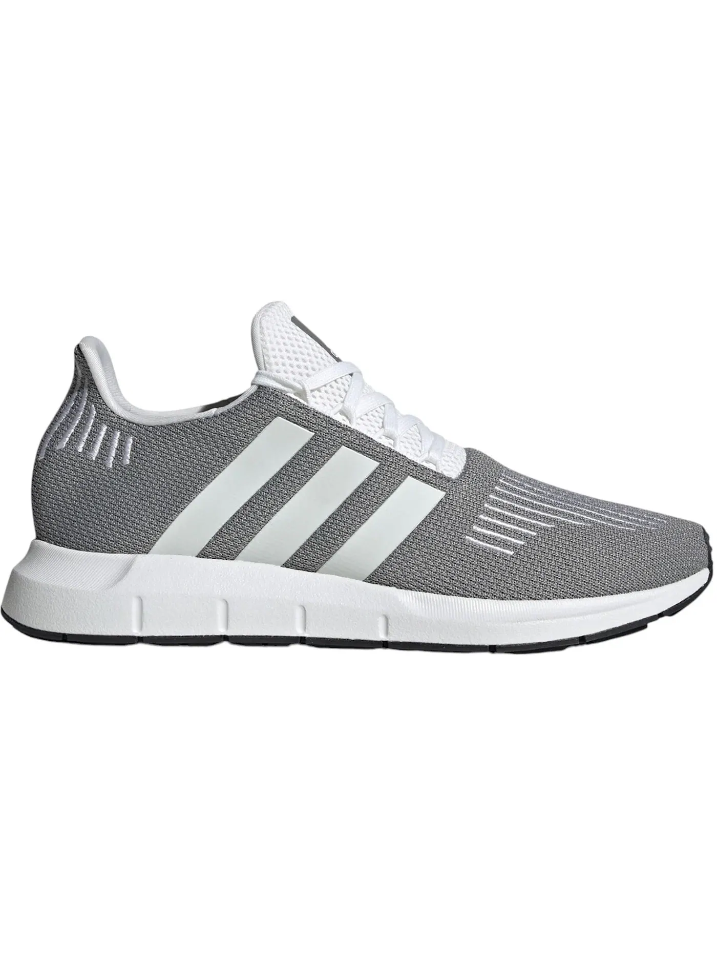 Мужские кроссовки для повседневной носки Adidas Swift Run 1.0 — изображение 1 из 1, серый белый черный