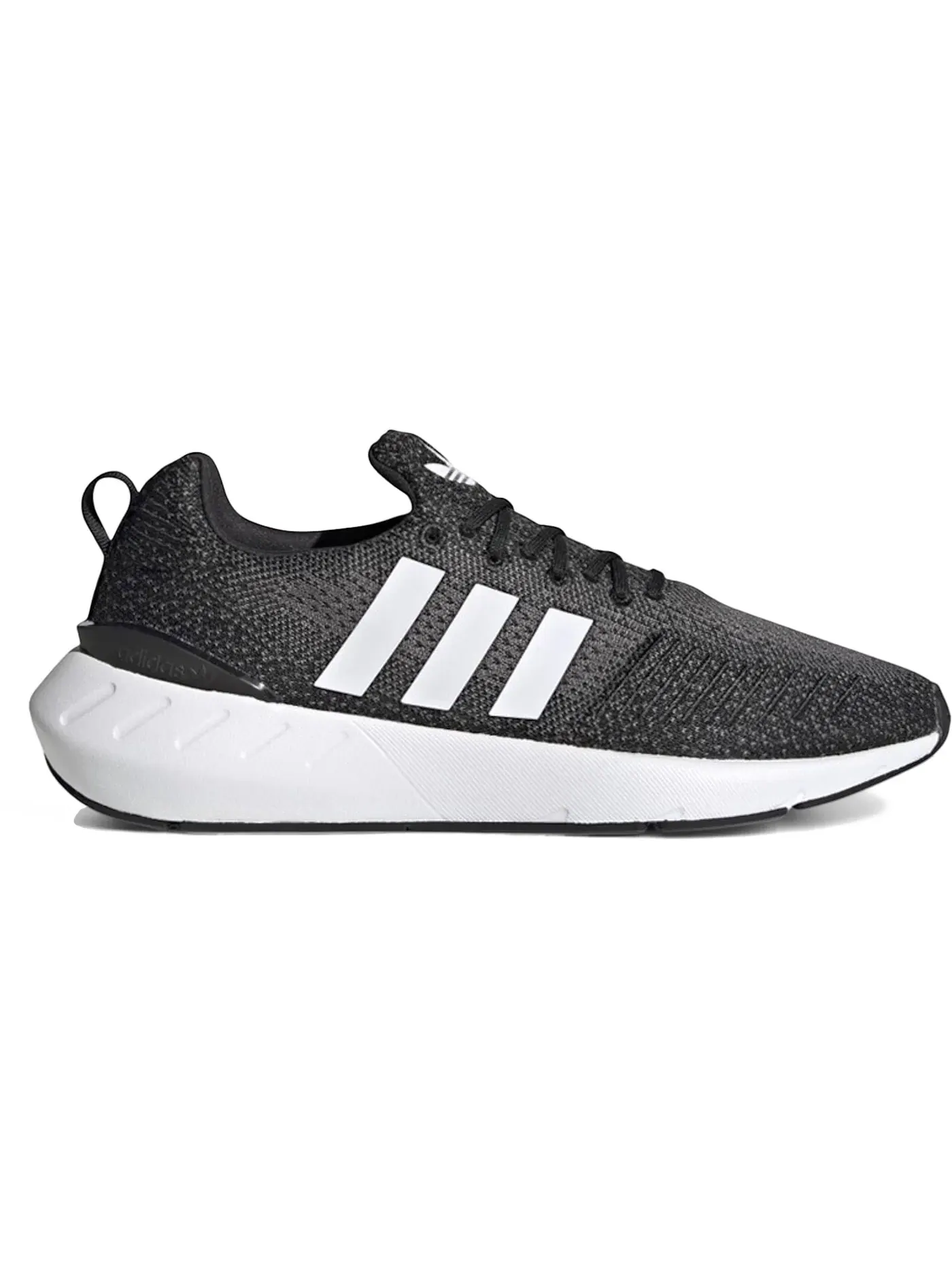 Мужские кроссовки с амортизацией Adidas Swift Run 22 — изображение 1 из 1, черный/белый/серый