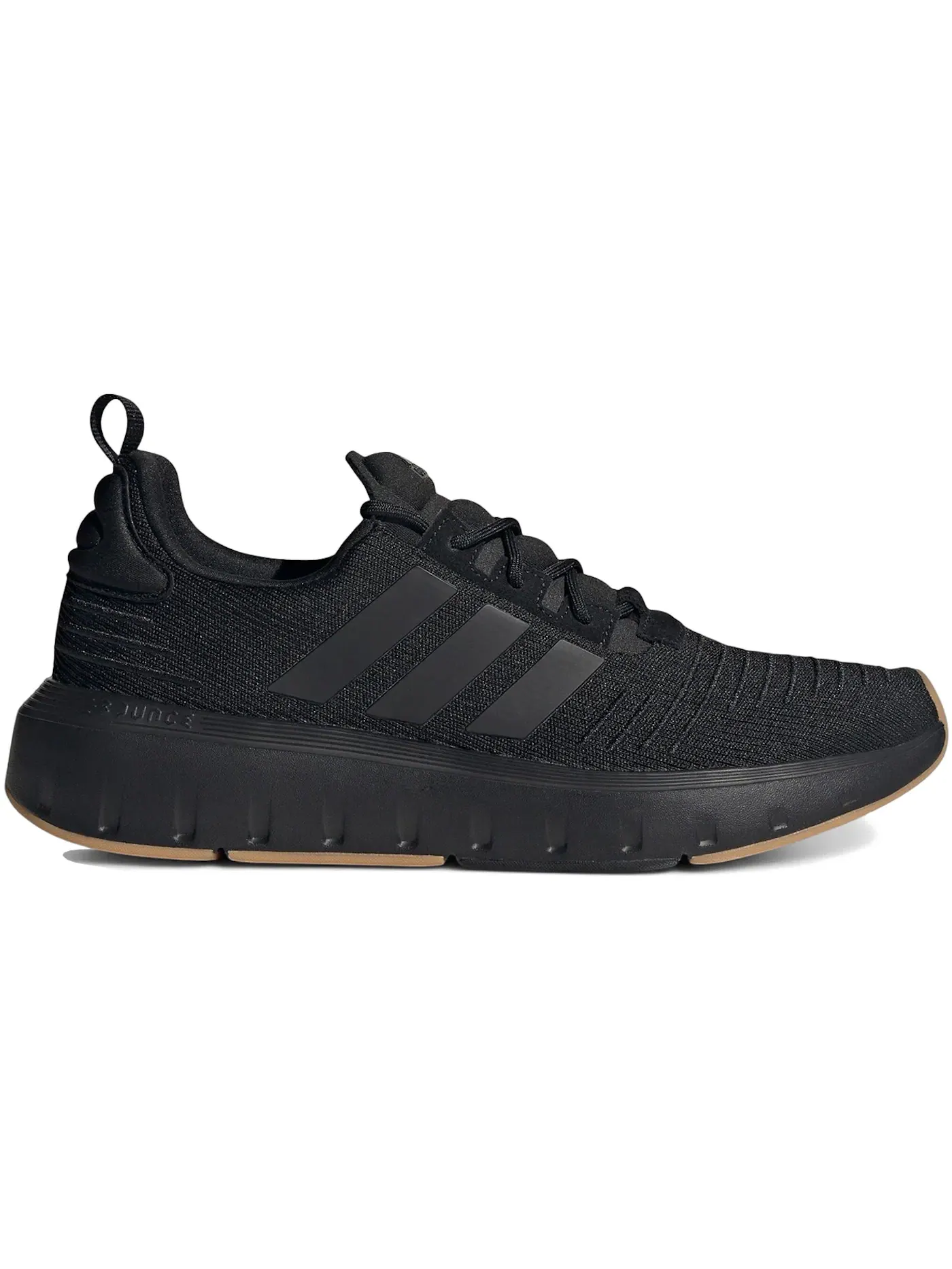 Мужские кроссовки повседневные Adidas Swift Run Adidas — изображение 1 из 1, черный/черный