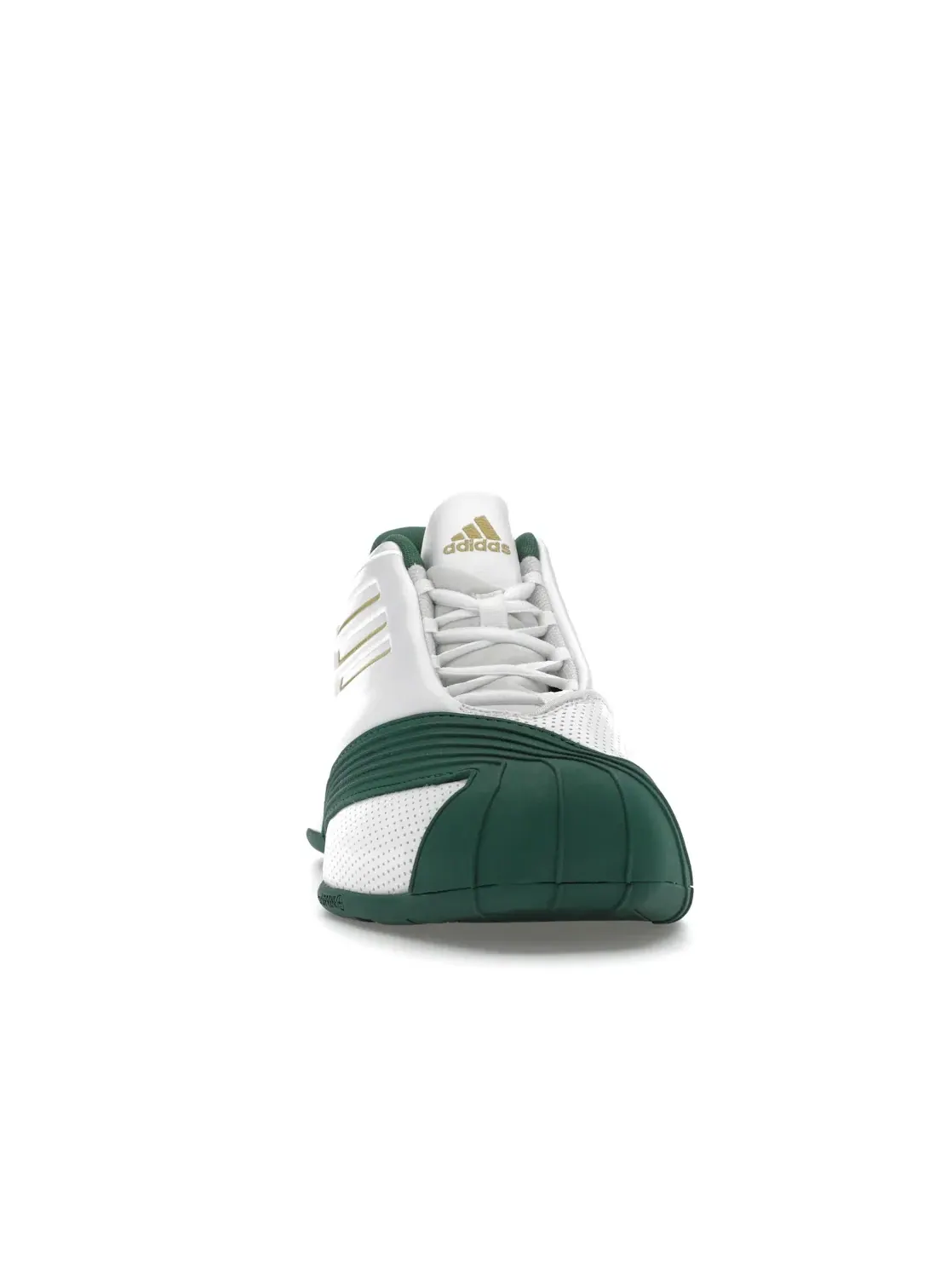 Мужские кроссовки для баскетбола Adidas T-Mac 1 — изображение 2 из 4, белый/зеленый-золотистый