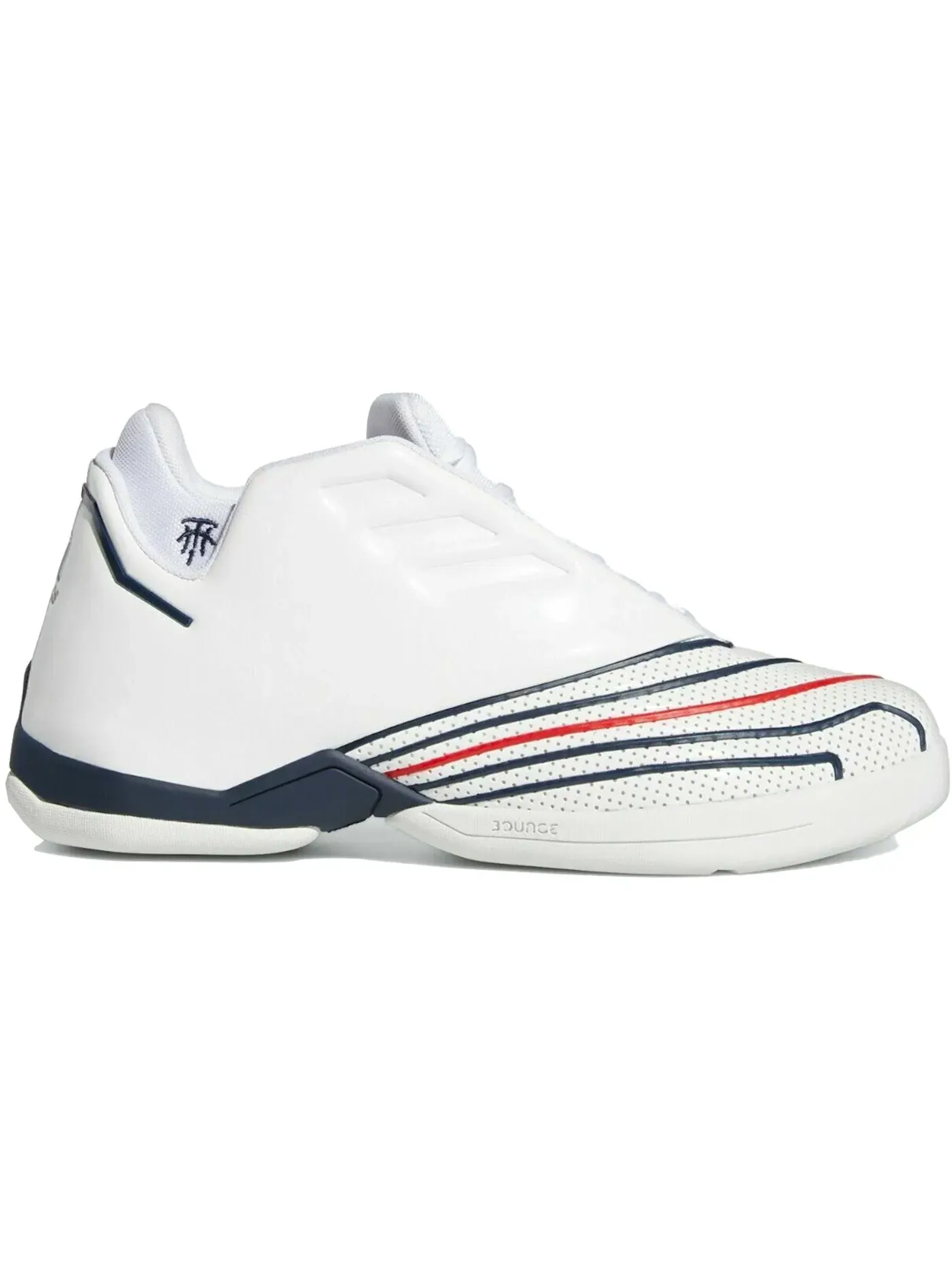 Мужские кроссовки для баскетбола Adidas T-Mac 2 Restomod — изображение 1 из 1, белый/темно-синий