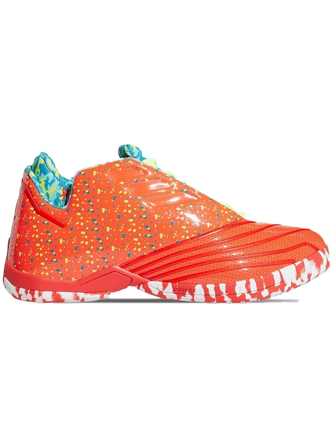 Мужские кроссовки с принтом Adidas T-Mac 2.0 Restomod EVO — изображение 1 из 1, красный/желтый/красный