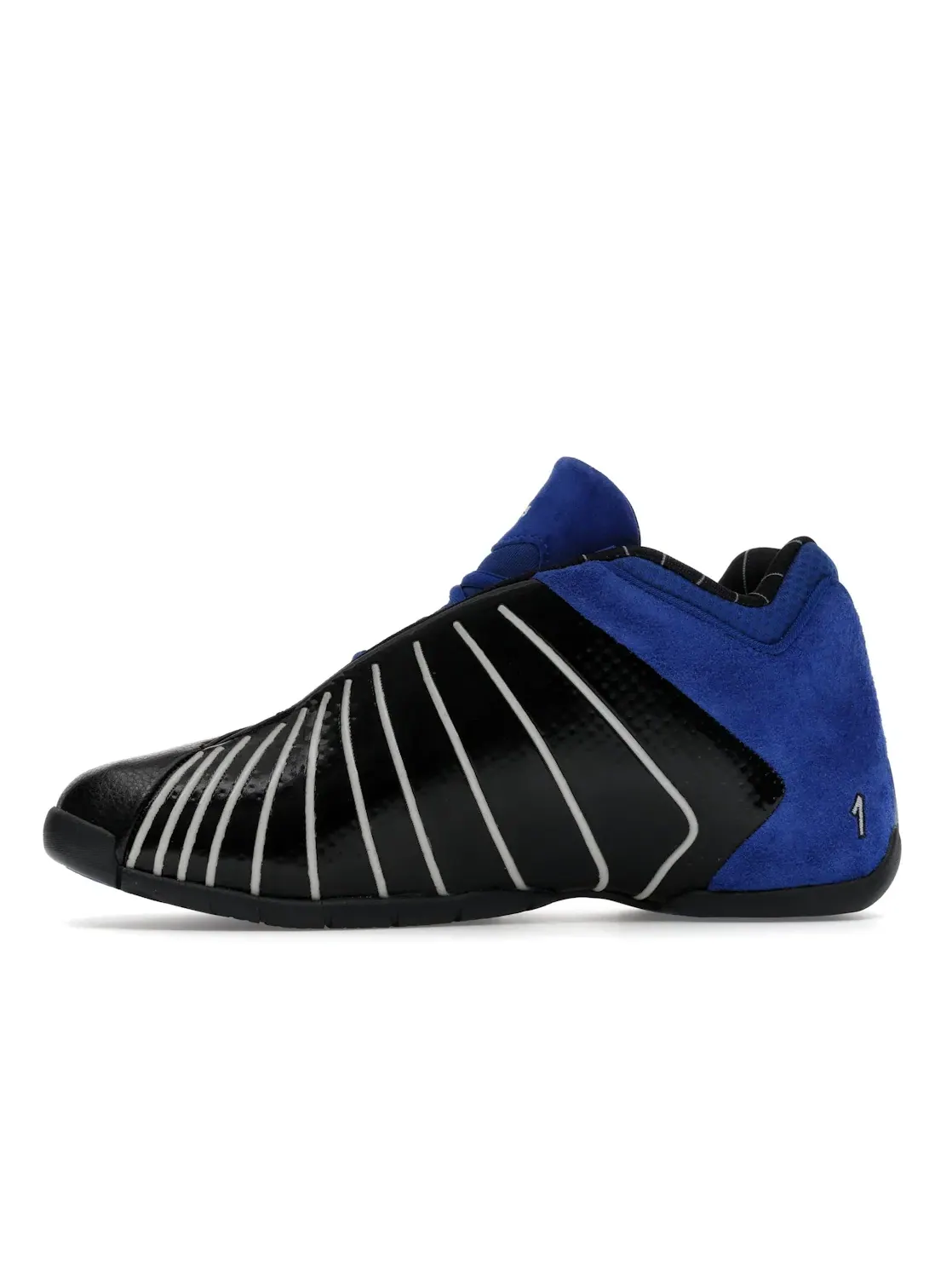Мужские кроссовки баскетбольные Adidas T-Mac 3 Restomod — изображение 3 из 4, черный синий белый