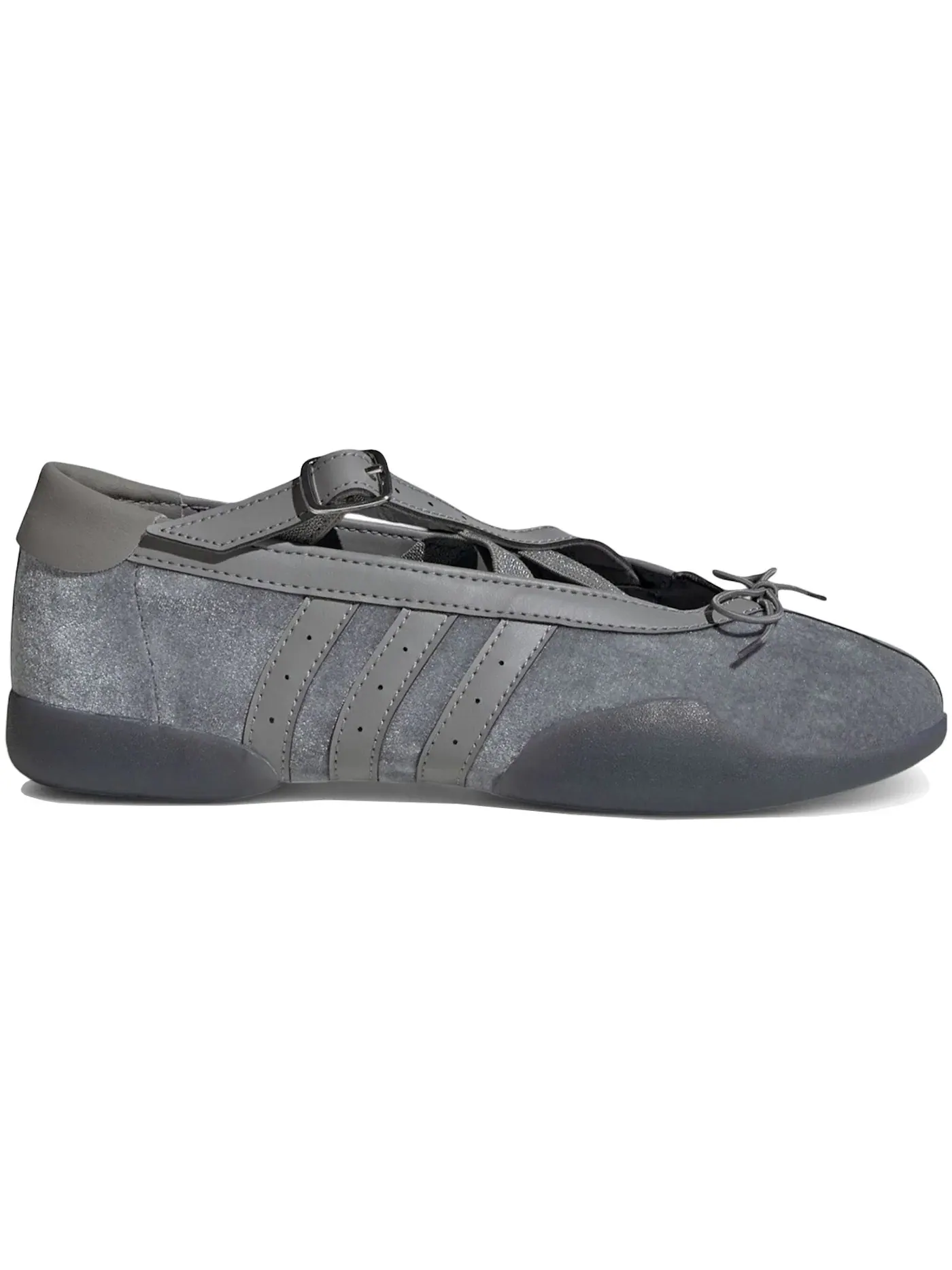 Женские балетки с длинным рукавом Adidas Taekwondo Mei Ballet — изображение 1 из 1, серый