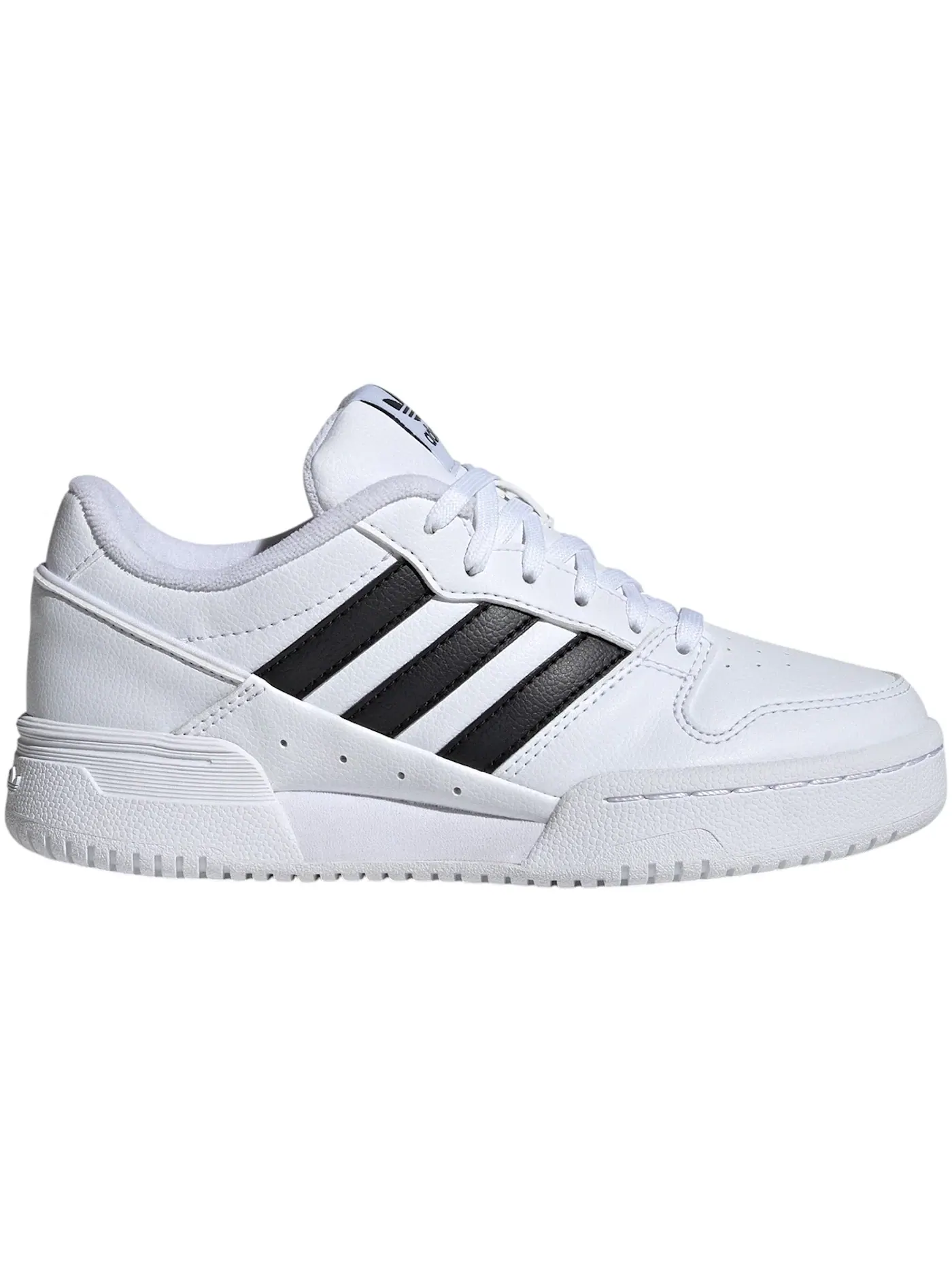 Детские кроссовки Lifestyle Cloud White Core Black Adidas Team Court 2.0 STR — изображение 1 из 1, белый черный белый