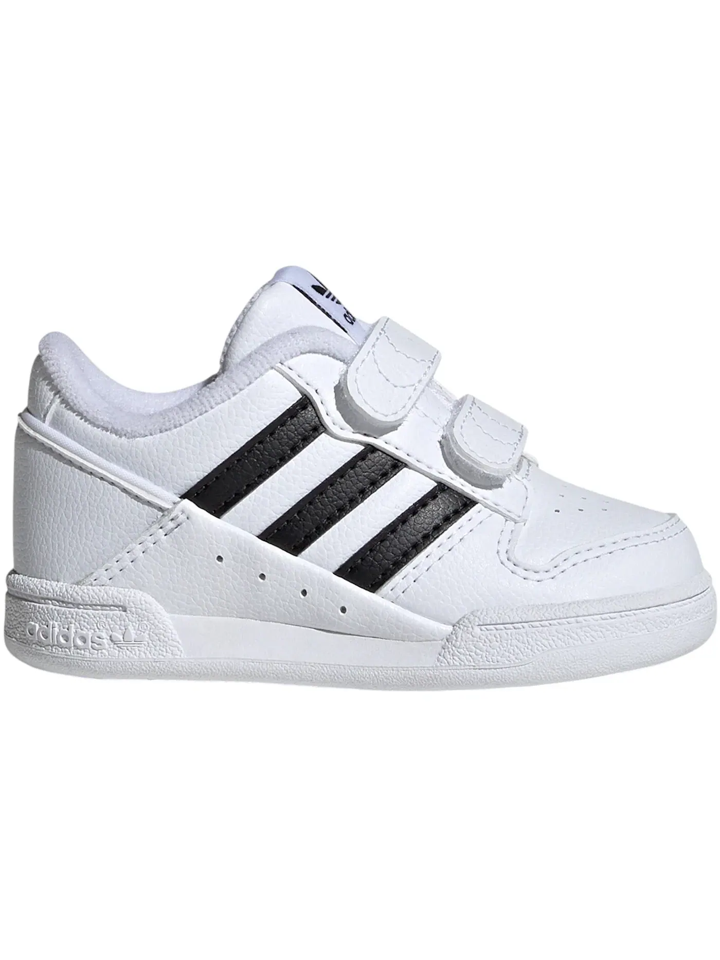Детские кроссовки с закрытием на липучке Adidas Team Court 2.0 STR Comfort Closure — изображение 1 из 1, белый черный белый