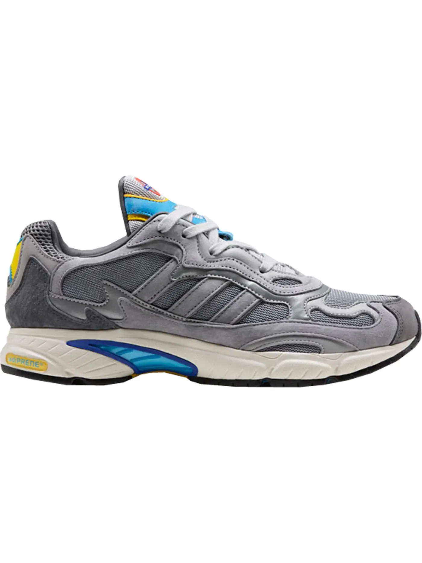 Мужские кроссовки Lifestyle Temper Run Adidas — изображение 1 из 1, серый/мульти-/белый