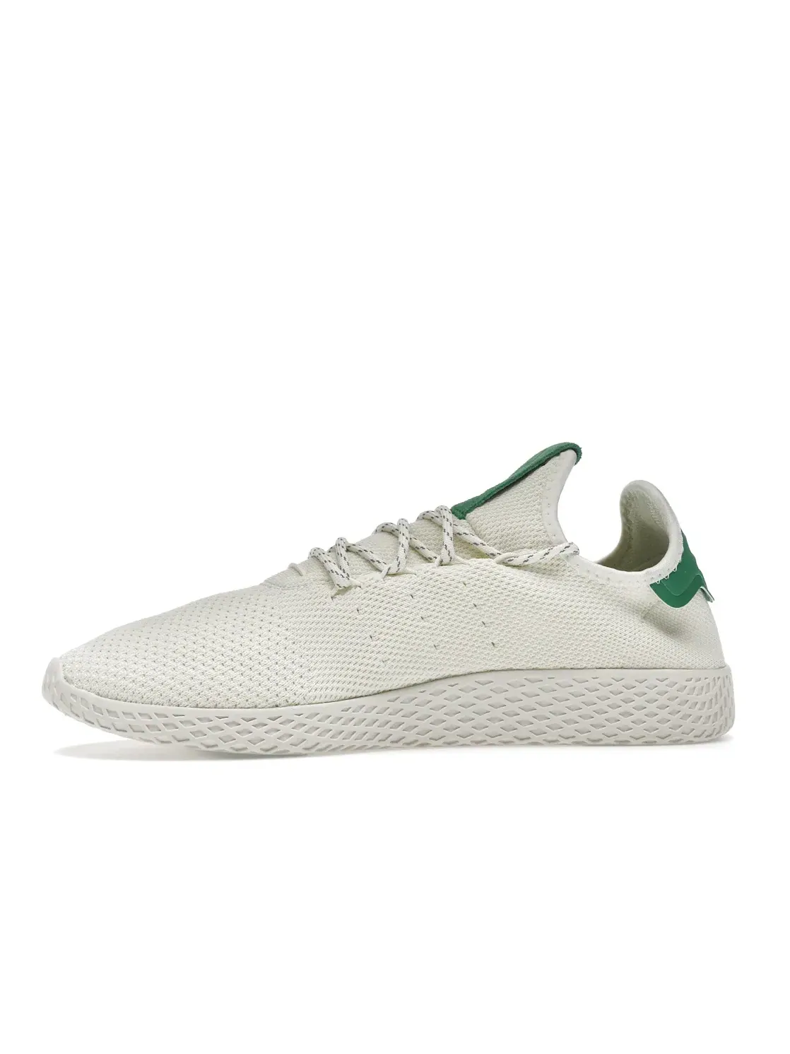 Мужские кроссовки Lifestyle Adidas Tennis HU — изображение 3 из 4, белый/зеленый/белый