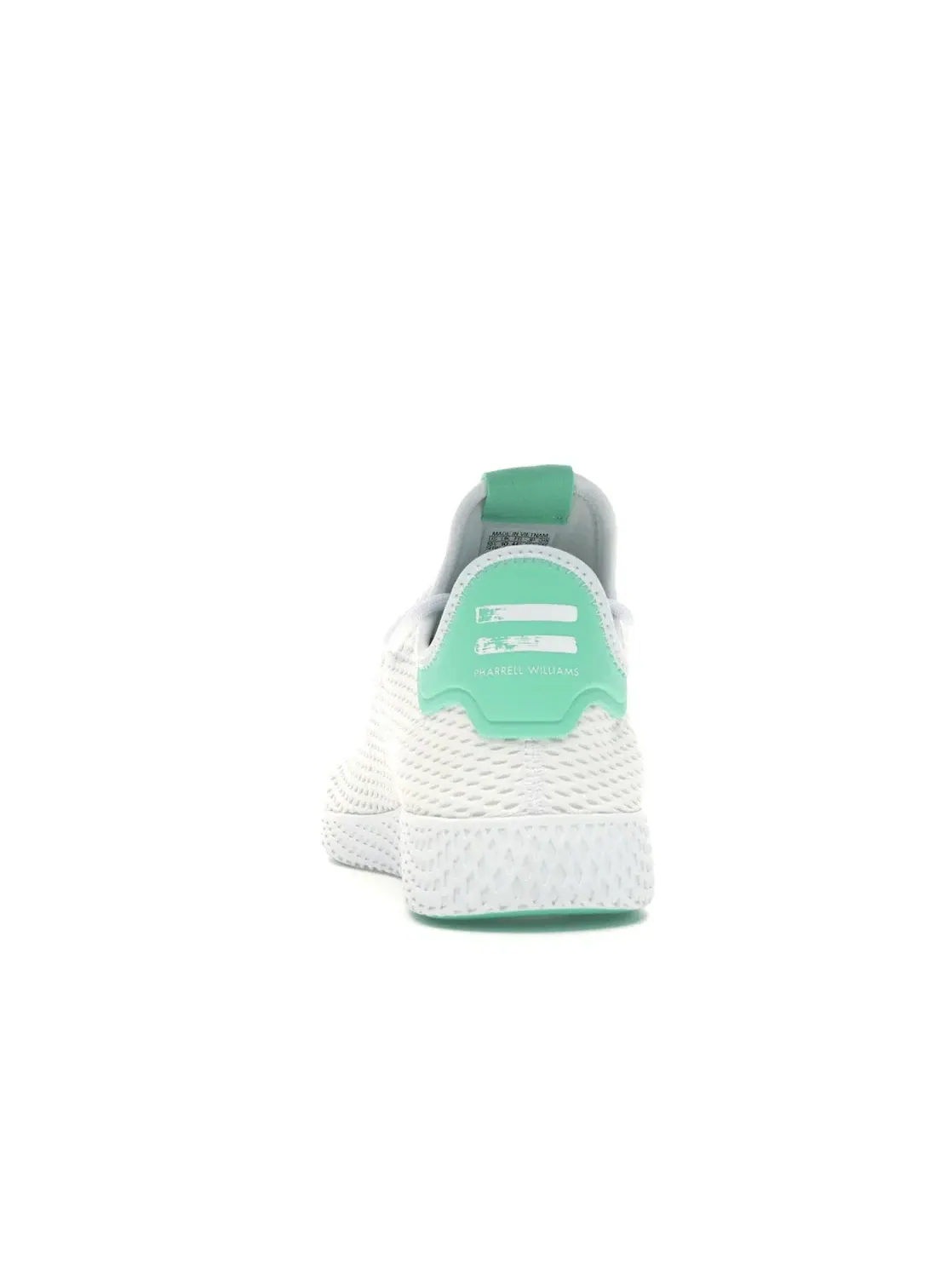 Мужские кроссовки с принтом Adidas Tennis Hu Adidas — изображение 4 из 4, белый/белый/зеленый