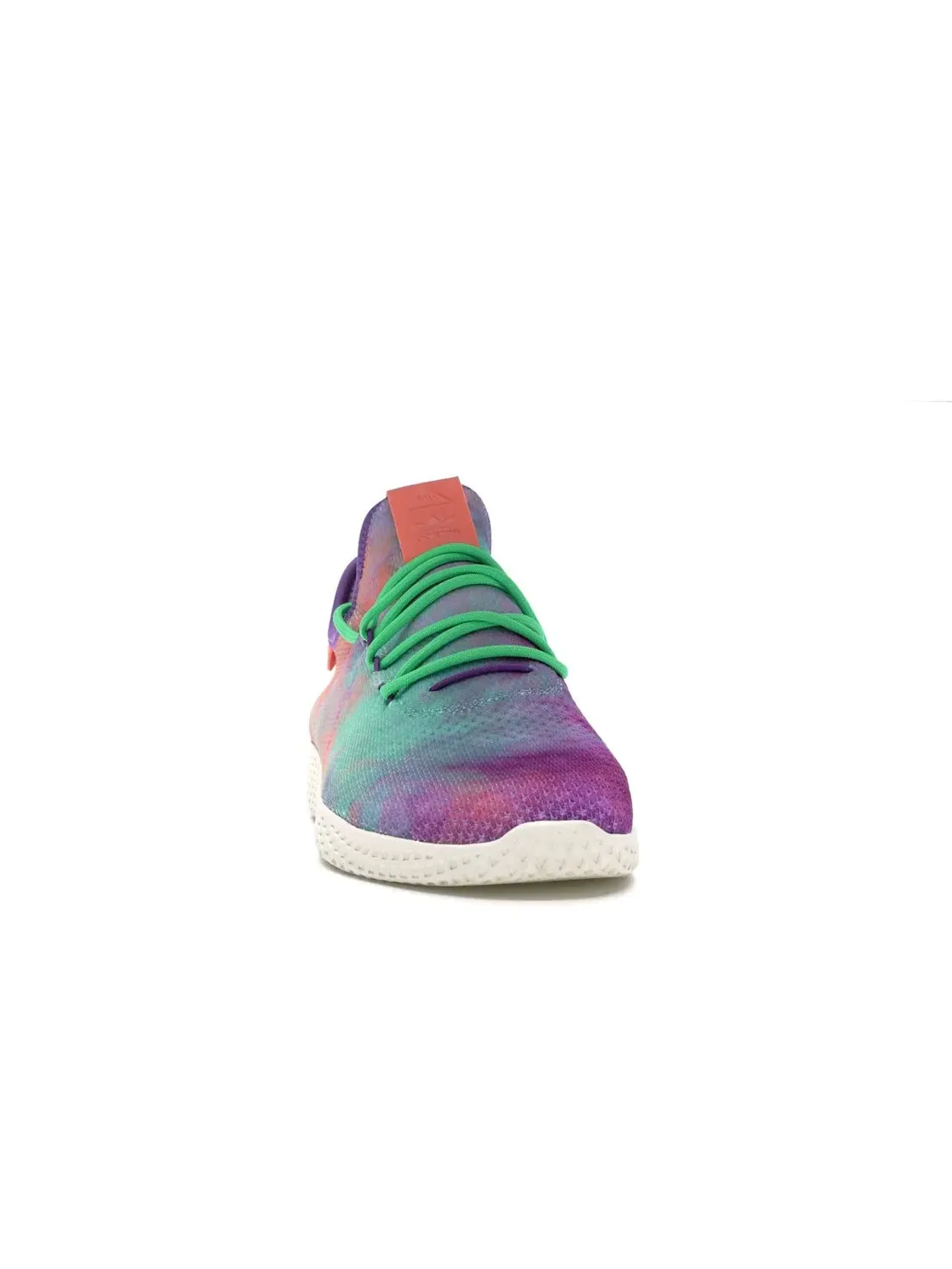 Мужские кроссовки с принтом tie-dye Adidas Tennis HU — изображение 2 из 4, зеленый/фиолетовый