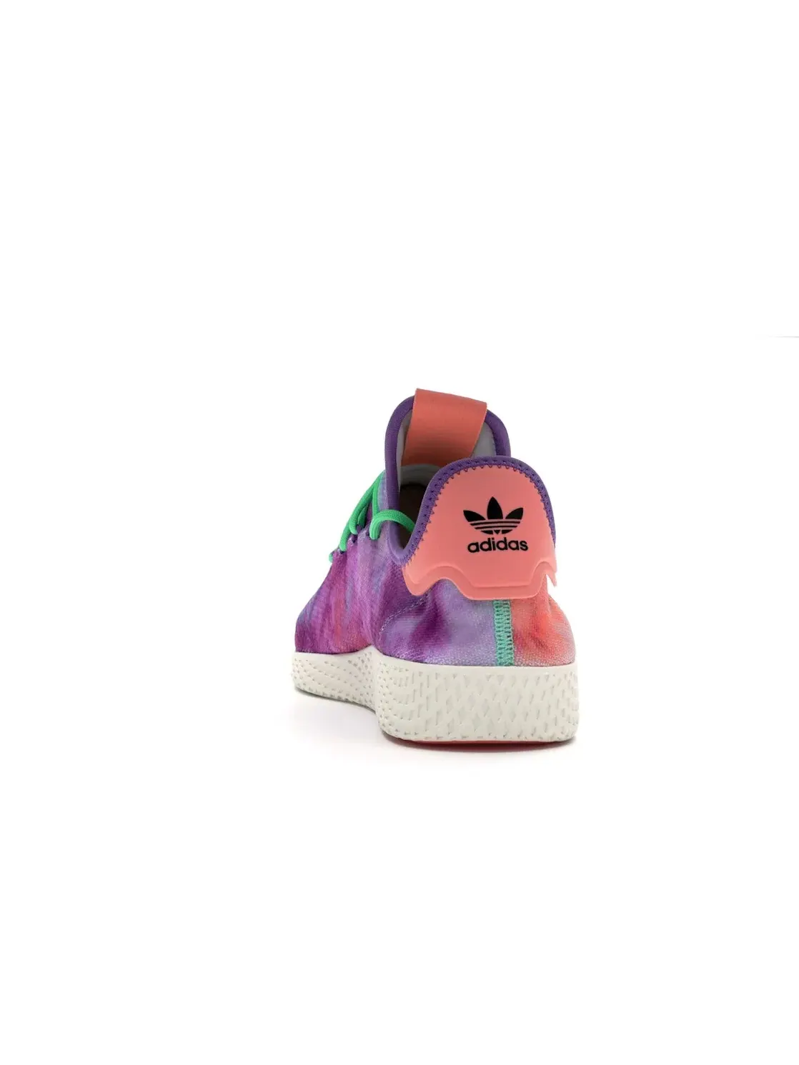 Мужские кроссовки с принтом tie-dye Adidas Tennis HU — изображение 4 из 4, зеленый/фиолетовый