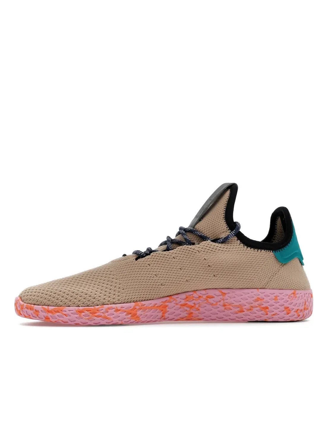 Мужские кроссовки с цветными акцентами Adidas Tennis HU — изображение 3 из 4, бежевый/белый/желтый