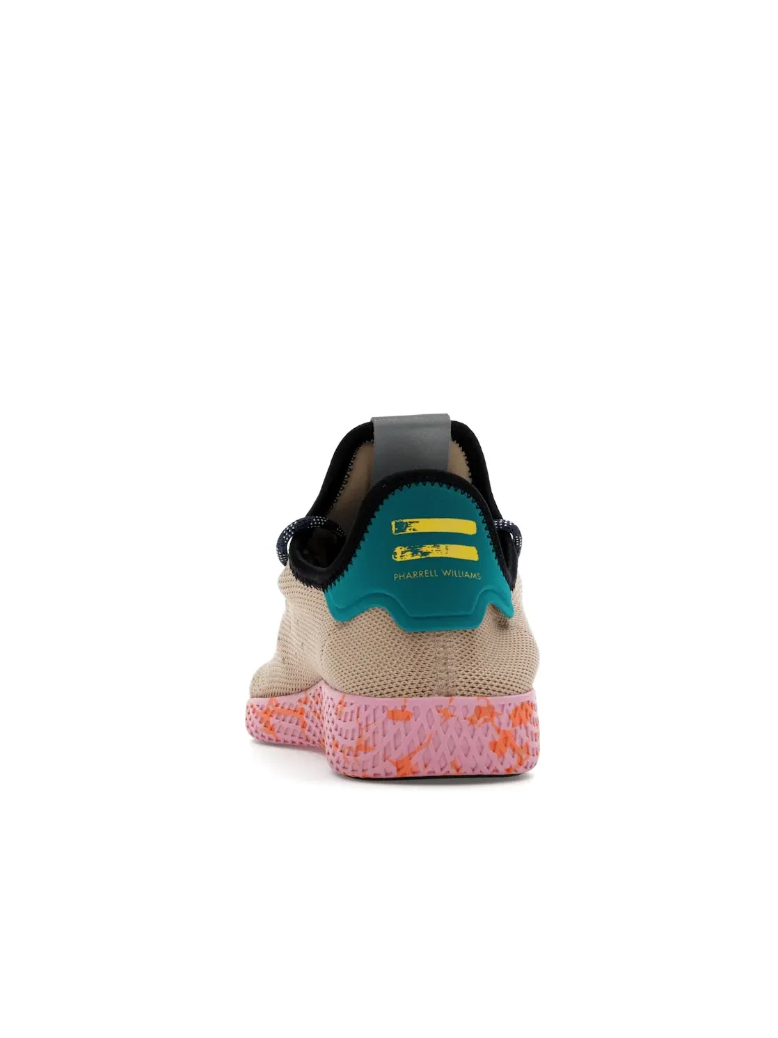 Мужские кроссовки с цветными акцентами Adidas Tennis HU — изображение 4 из 4, бежевый/белый/желтый