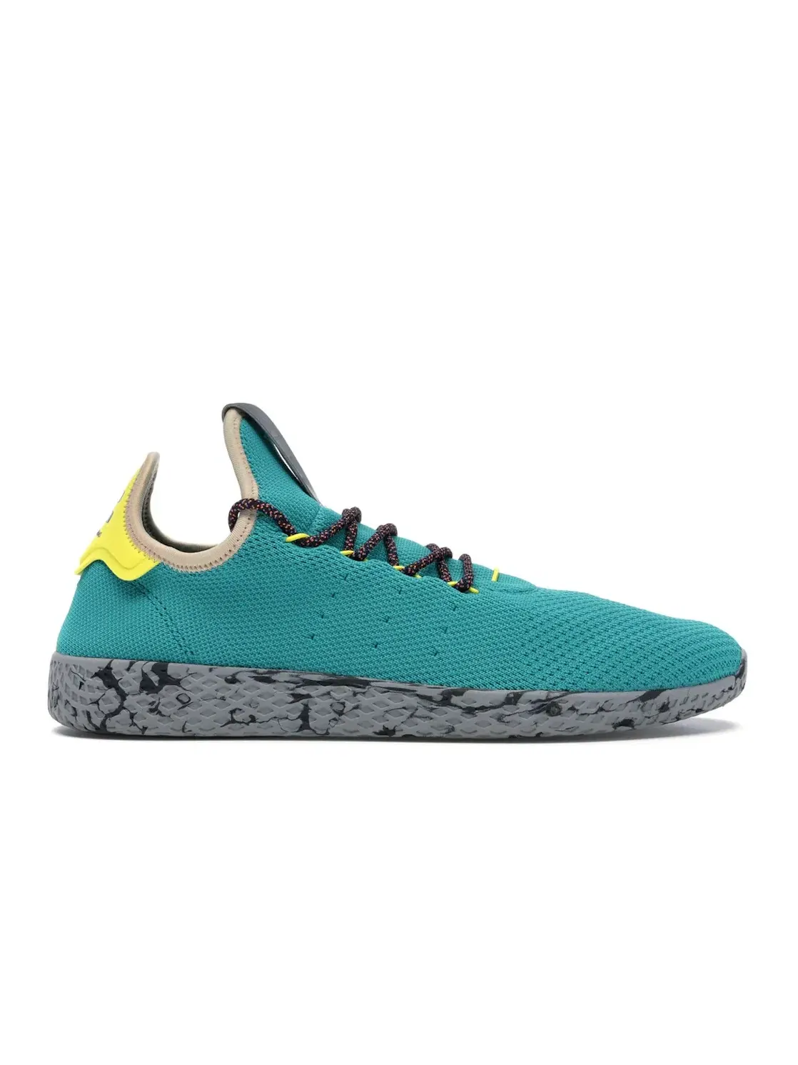 Мужские кроссовки с принтом Adidas Tennis HU Adidas — изображение 1 из 4, фиолетовый//черный