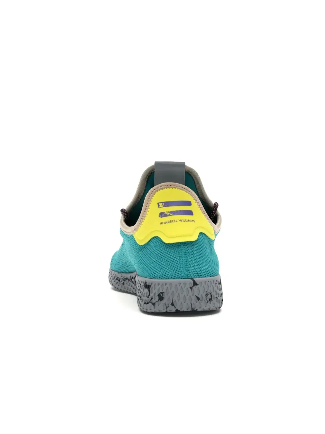 Мужские кроссовки с принтом Adidas Tennis HU Adidas — изображение 4 из 4, фиолетовый//черный