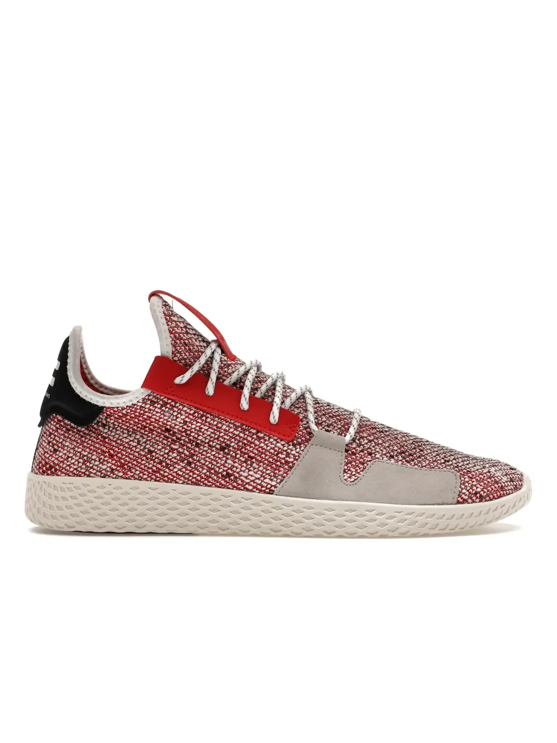 Мужские кроссовки с принтом Adidas Tennis Hu V2 Adidas — изображение 1 из 4, белый/черный