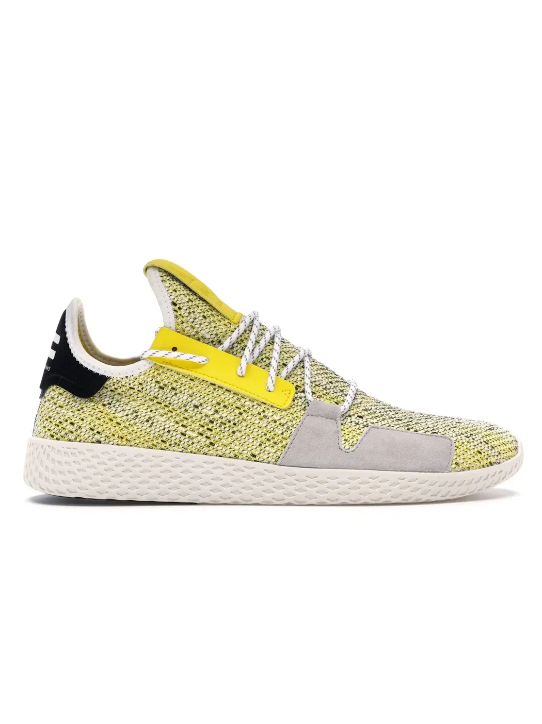 Мужские кроссовки на шнуровке с верхом Primeknit Adidas Tennis Hu V2 — изображение 1 из 4, черный/белый/черный