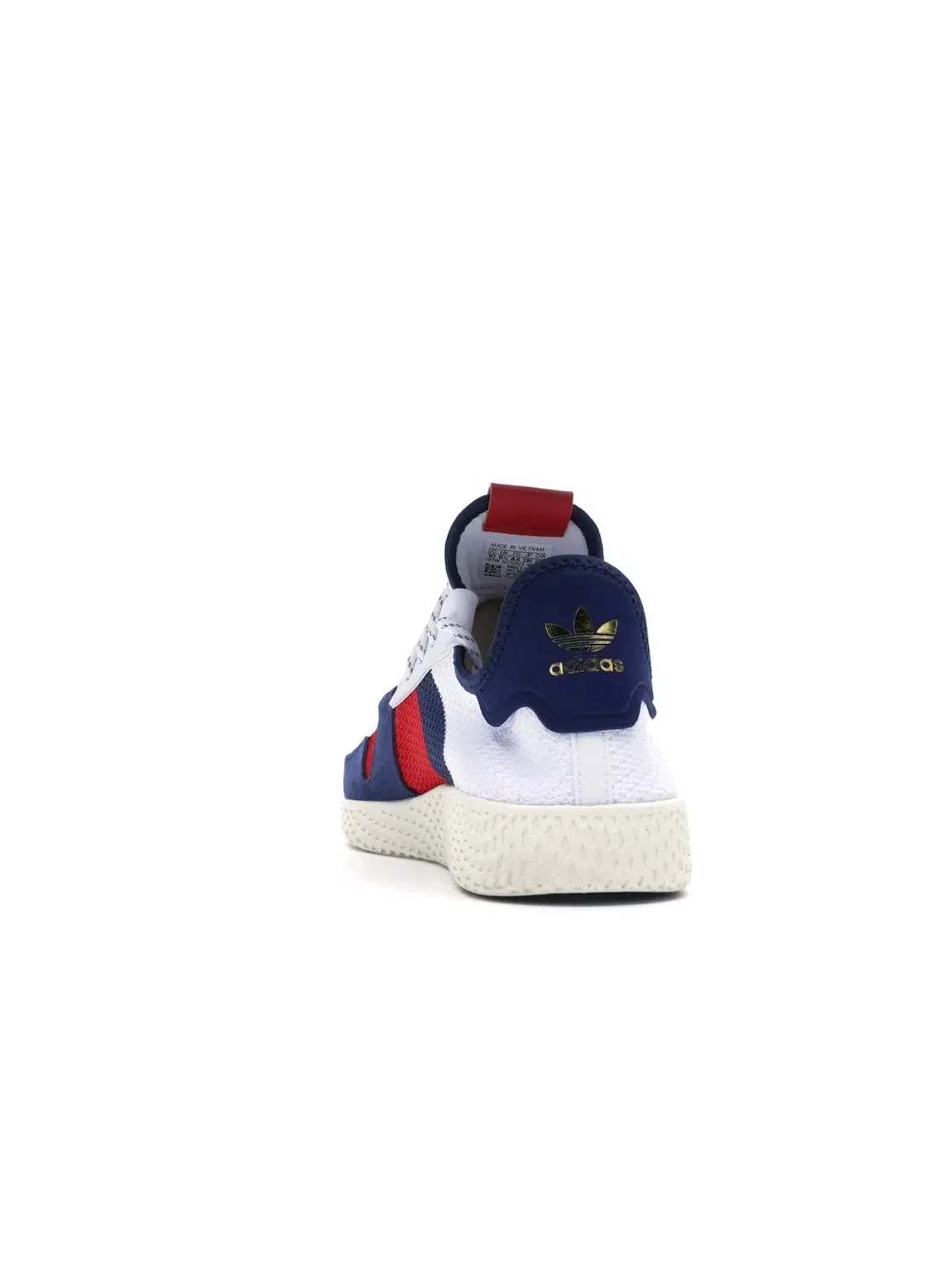 Мужские кроссовки с принтом Adidas Tennis Hu V2 Adidas — изображение 4 из 4, белый//синий