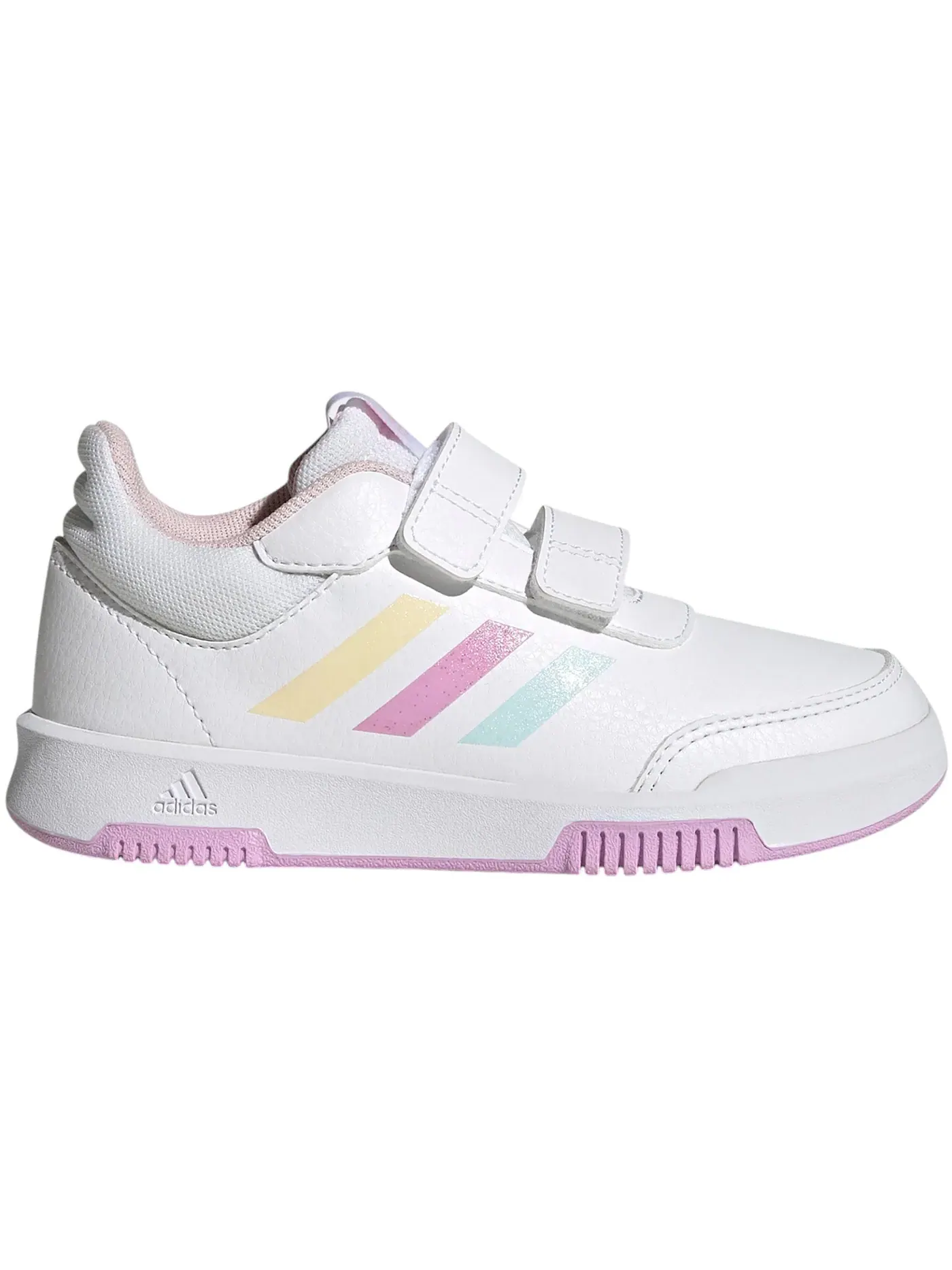 Детские кроссовки с липучками Adidas Tensaur Hook And Loop — изображение 1 из 1, белый/синий