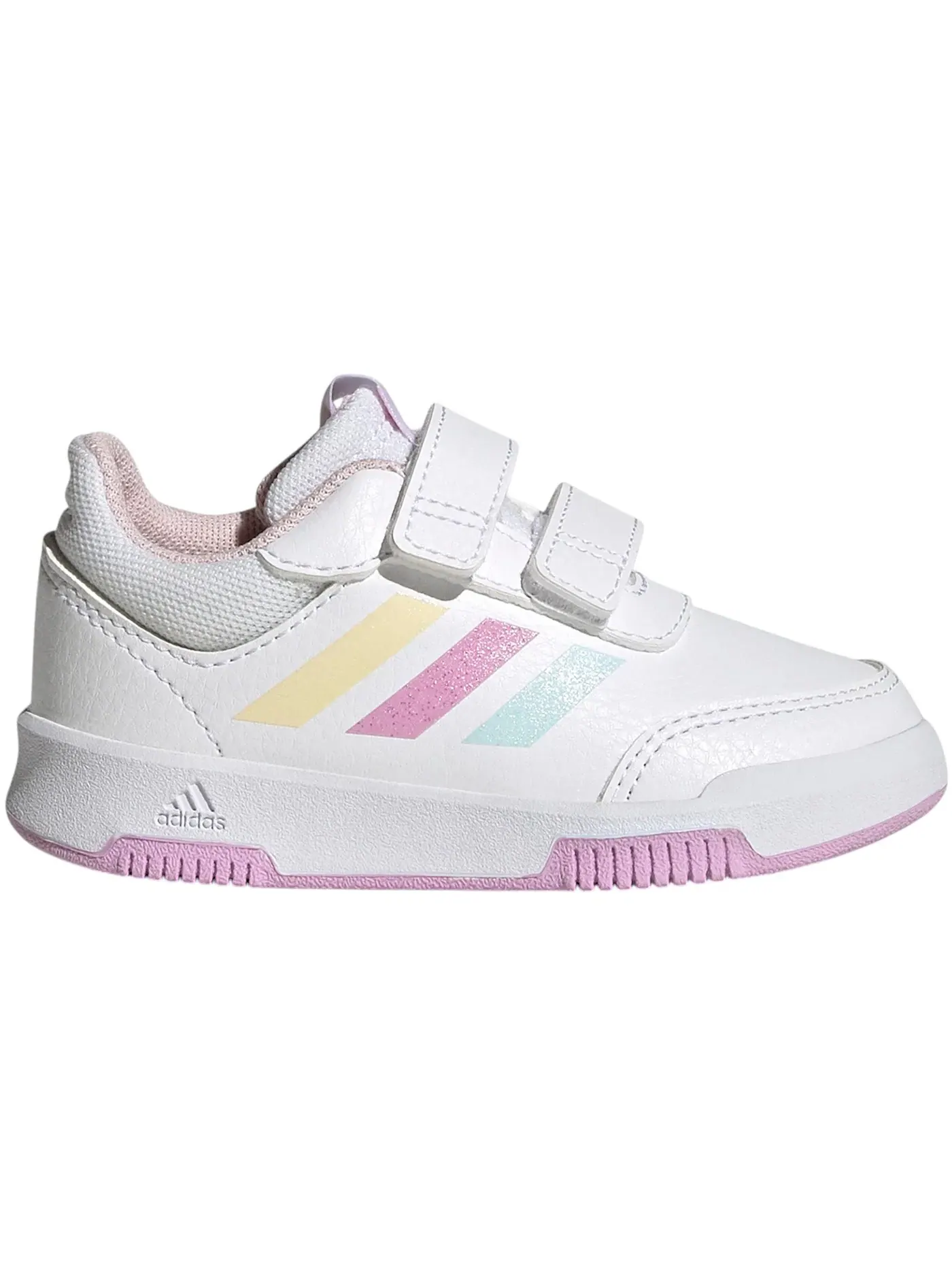 Детские кроссовки с липучками Adidas Tensaur Hook And Loop — изображение 1 из 1, белый/синий