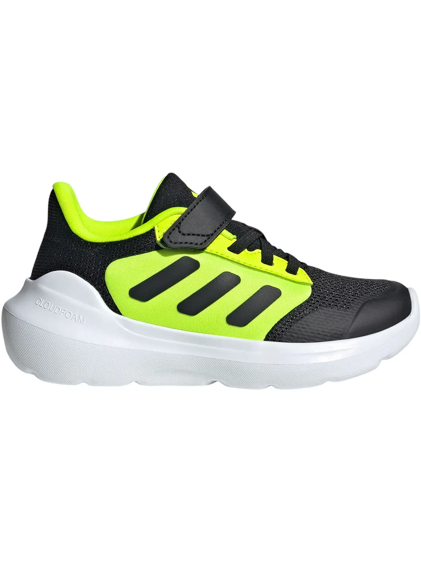 Детские кроссовки с застежкой-липучкой Adidas Tensaur Run 2.0 — изображение 1 из 1, черный черный
