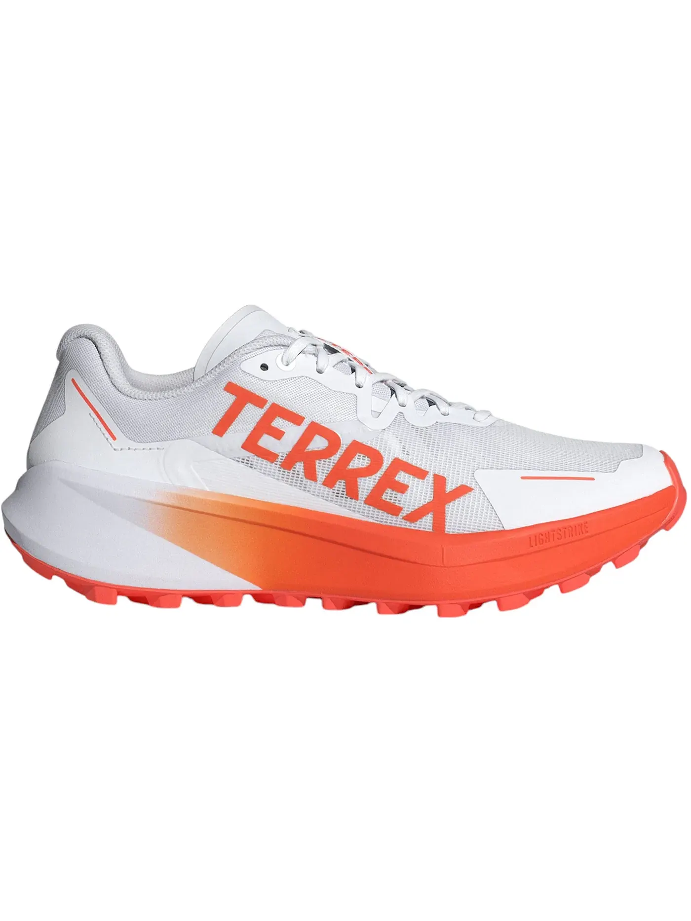 Мужские кроссовки для бега по бездорожью Adidas Terrex Agravic 3 Trail — изображение 1 из 1, белый оранжевый серый