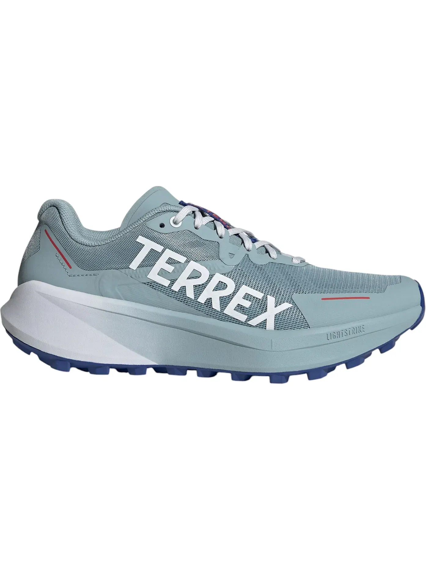 Мужские кроссовки для трейла Agravic 3 Trail Adidas — изображение 1 из 1, серый белый синий