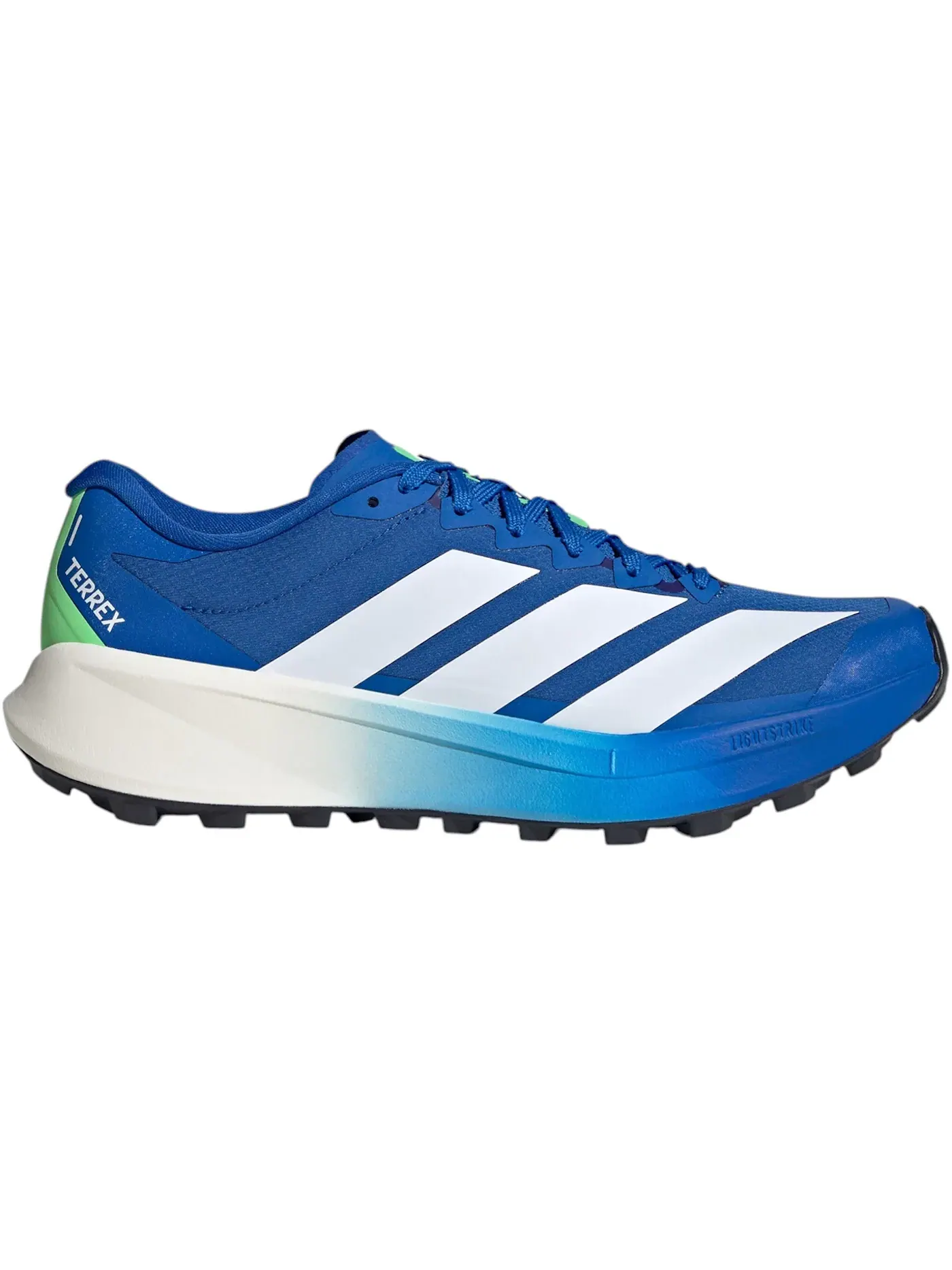 Мужские кроссовки для бега по бездорожью Terrex Agravic 4 Trail Adidas — изображение 1 из 1, синий/белый