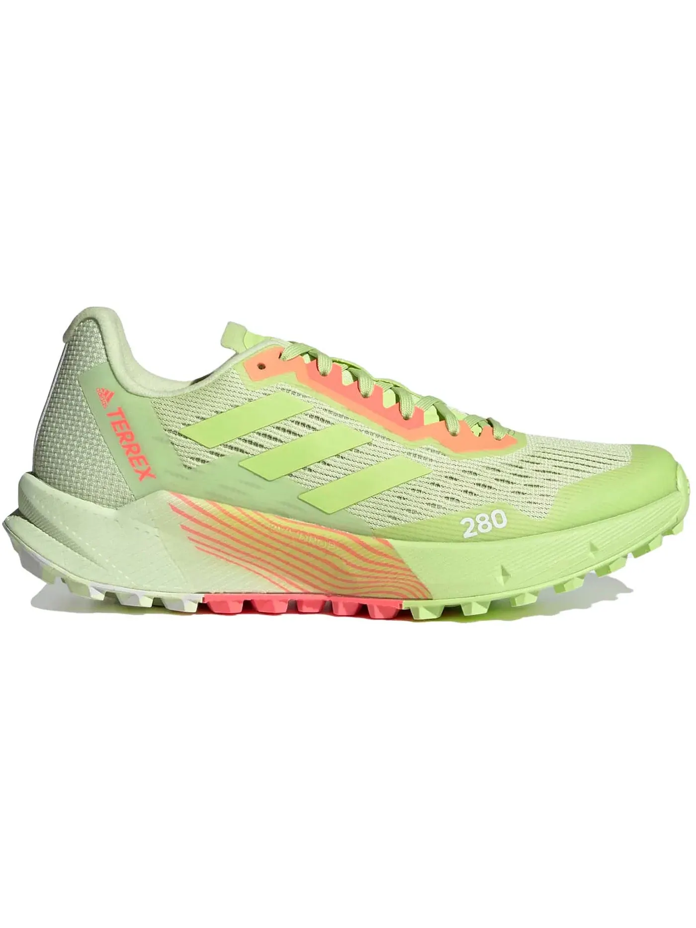 Женские кроссовки для бега Terrex Agravic Flow 2 Adidas, Almost Lime Pulse Lime Turbo — изображение 1 из 1