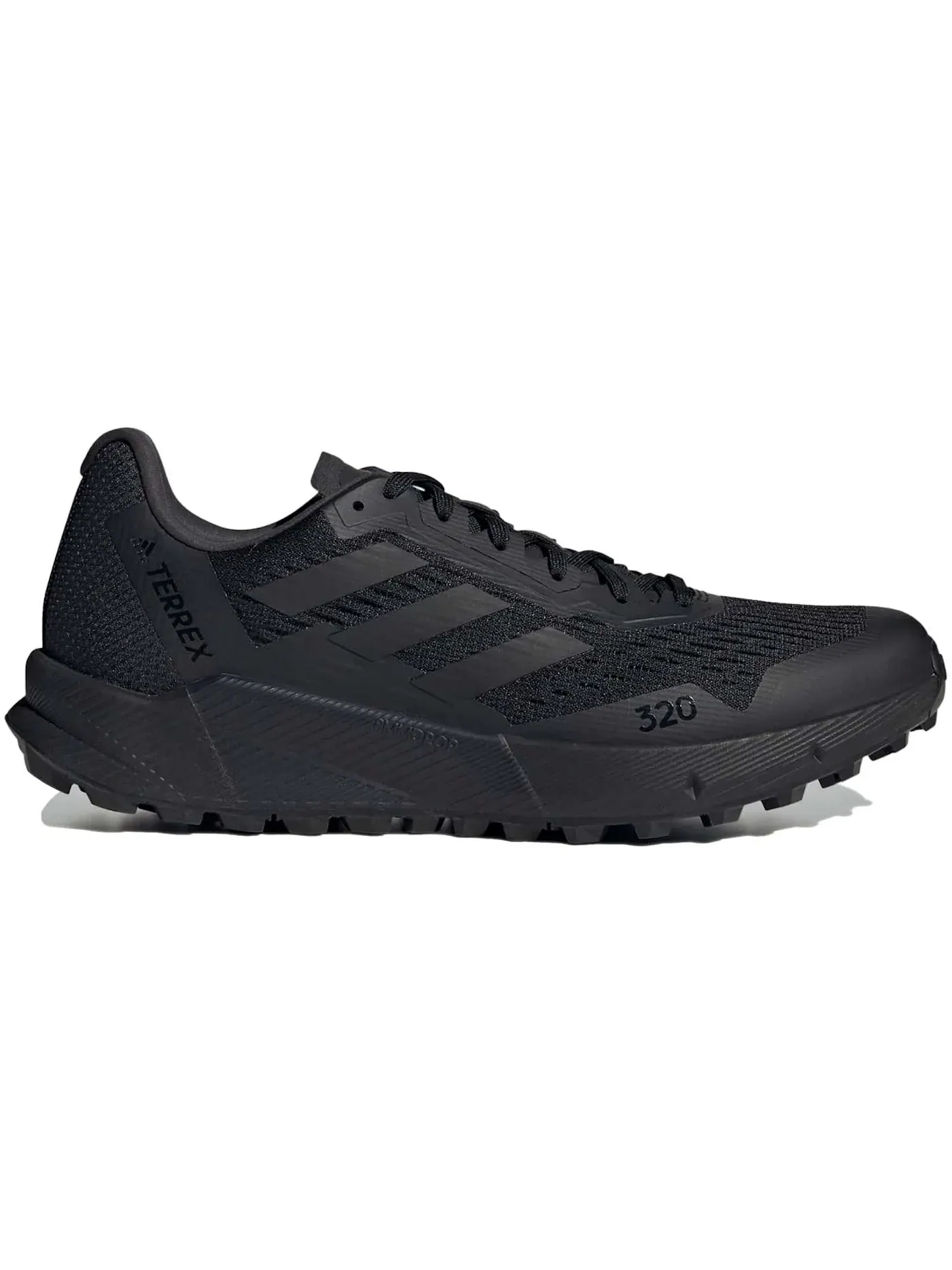 Мужские кроссовки для бега Adidas Terrex Agravic Flow 2 — изображение 1 из 1, черный/черный/серый