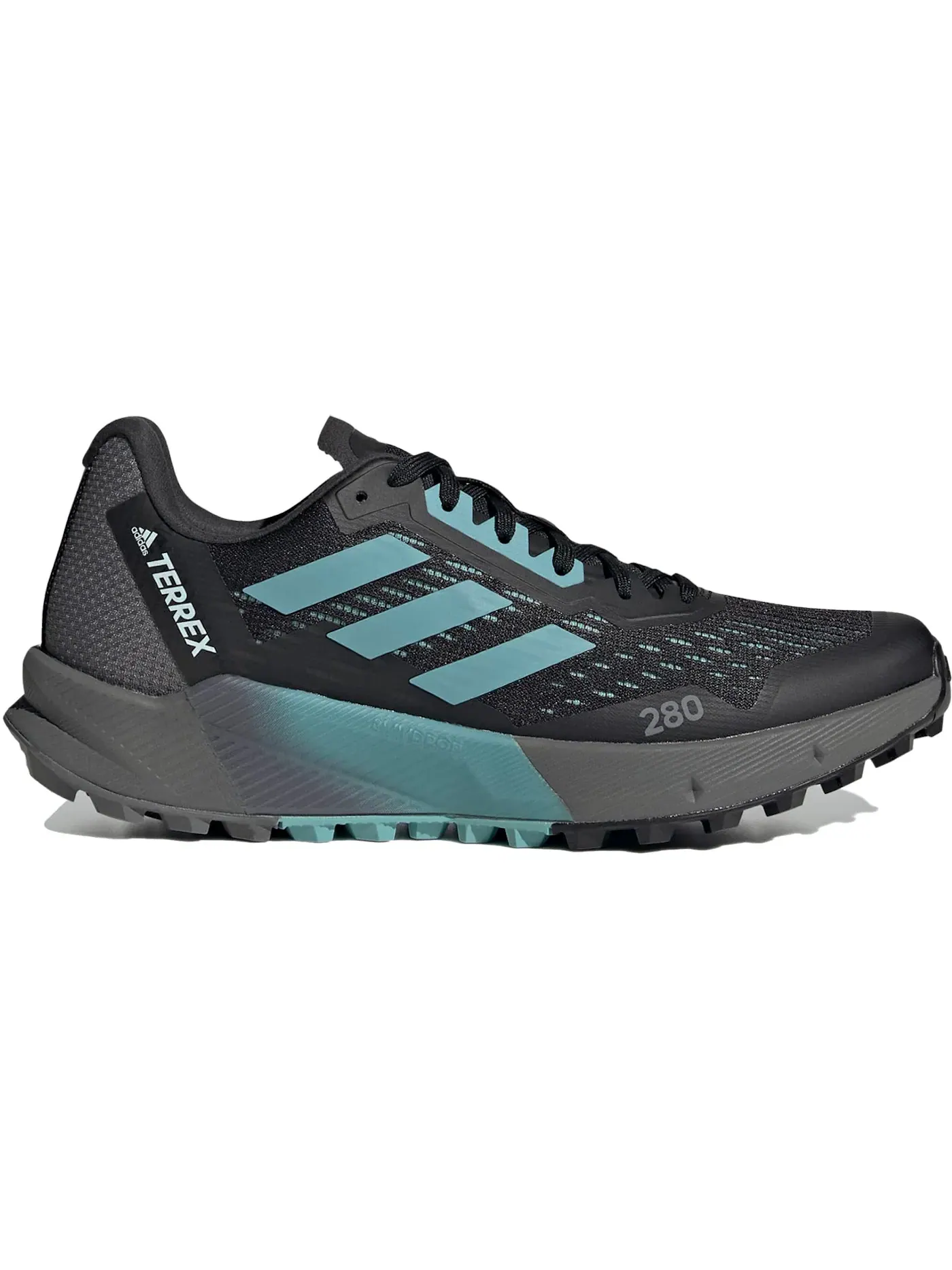 Женские кроссовки для бега с шнуровкой Adidas Terrex Agravic Flow 2 — изображение 1 из 1, черный//белый