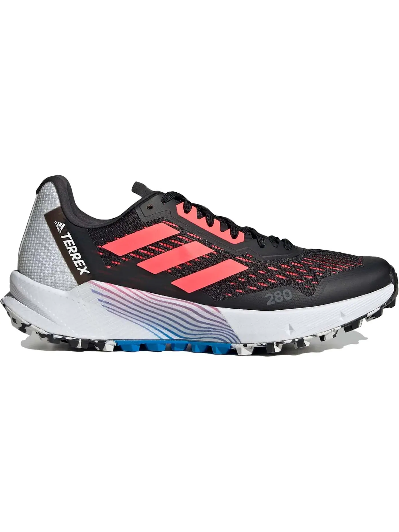 Женские кроссовки для бега с принтом Adidas Terrex Agravic Flow 2 — изображение 1 из 1, черный синий
