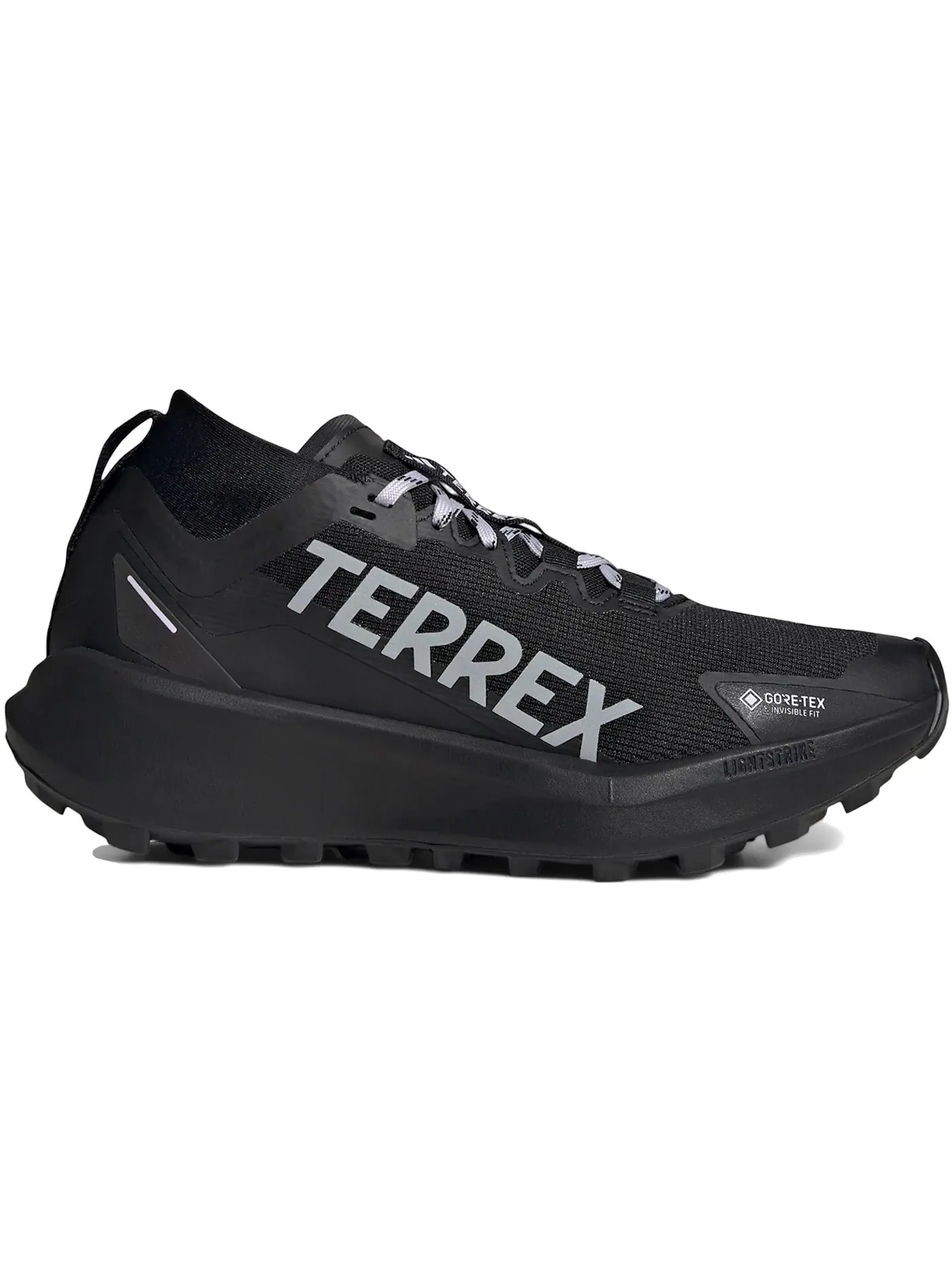 Женские кроссовки для трейла Terrex Agravic Gore-Tex Trail Adidas — изображение 1 из 1, черный/серебристый/серый