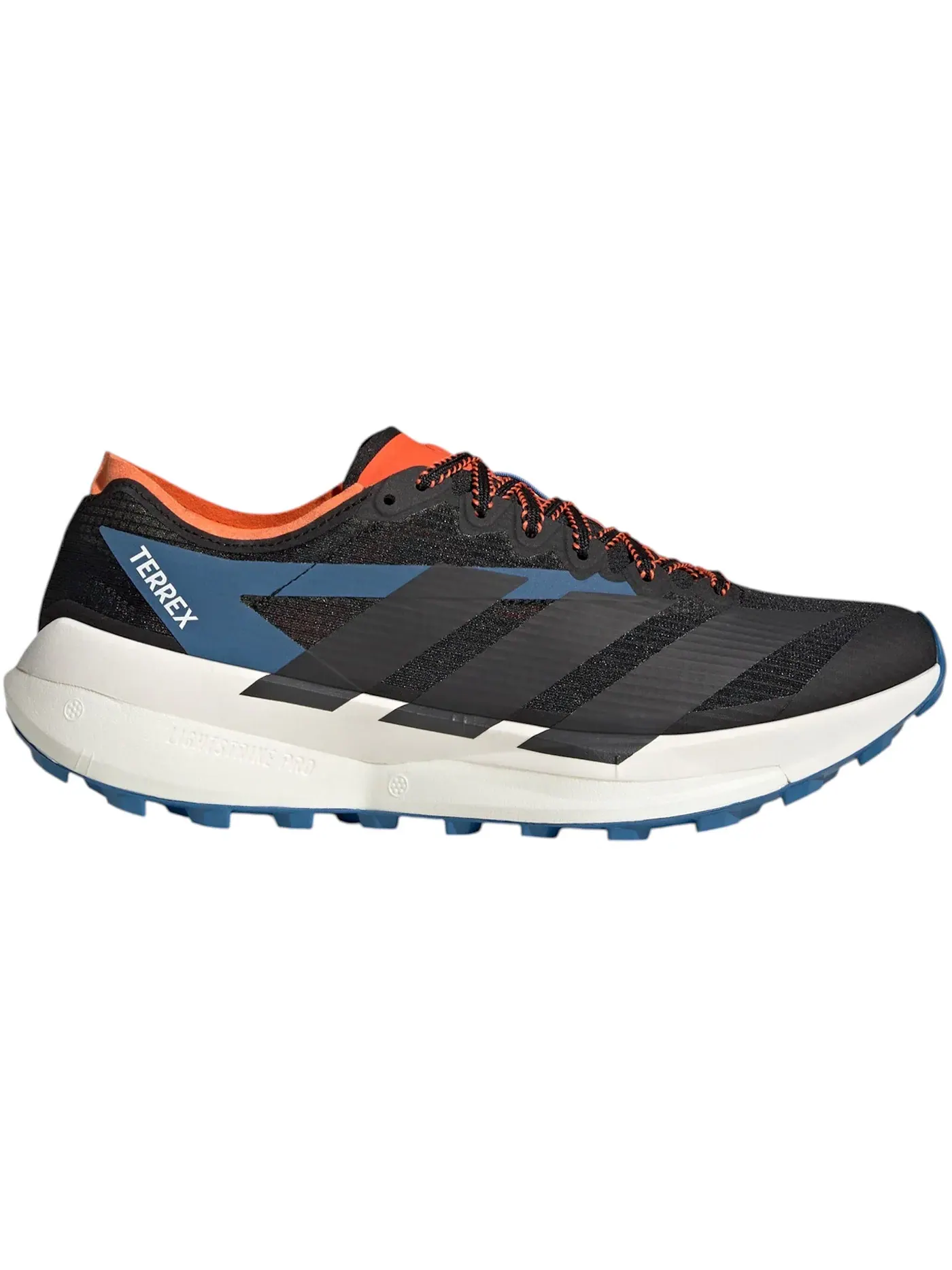 Мужские кроссовки для бега по пересеченной местности Terrex Agravic Speed 2 Trail Adidas — изображение 1 из 1, черный//синий