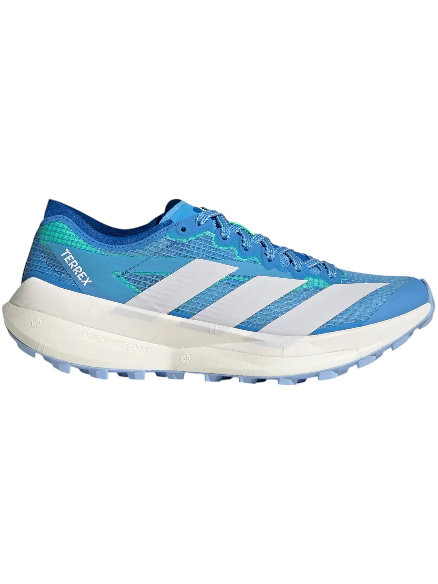 Женские кроссовки для бега по бездорожью Adidas Terrex Agravic Speed 2 Trail — изображение 1 из 1, синий/серый