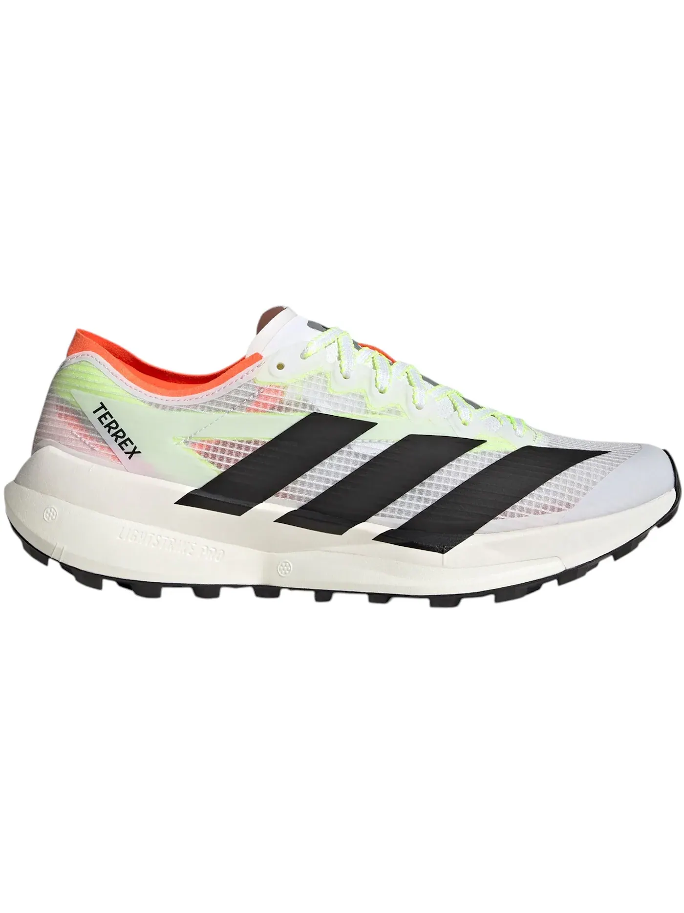Мужские кроссовки для трейла с системой Speed 2 Trail Adidas — изображение 1 из 1, белый черный оранжевый