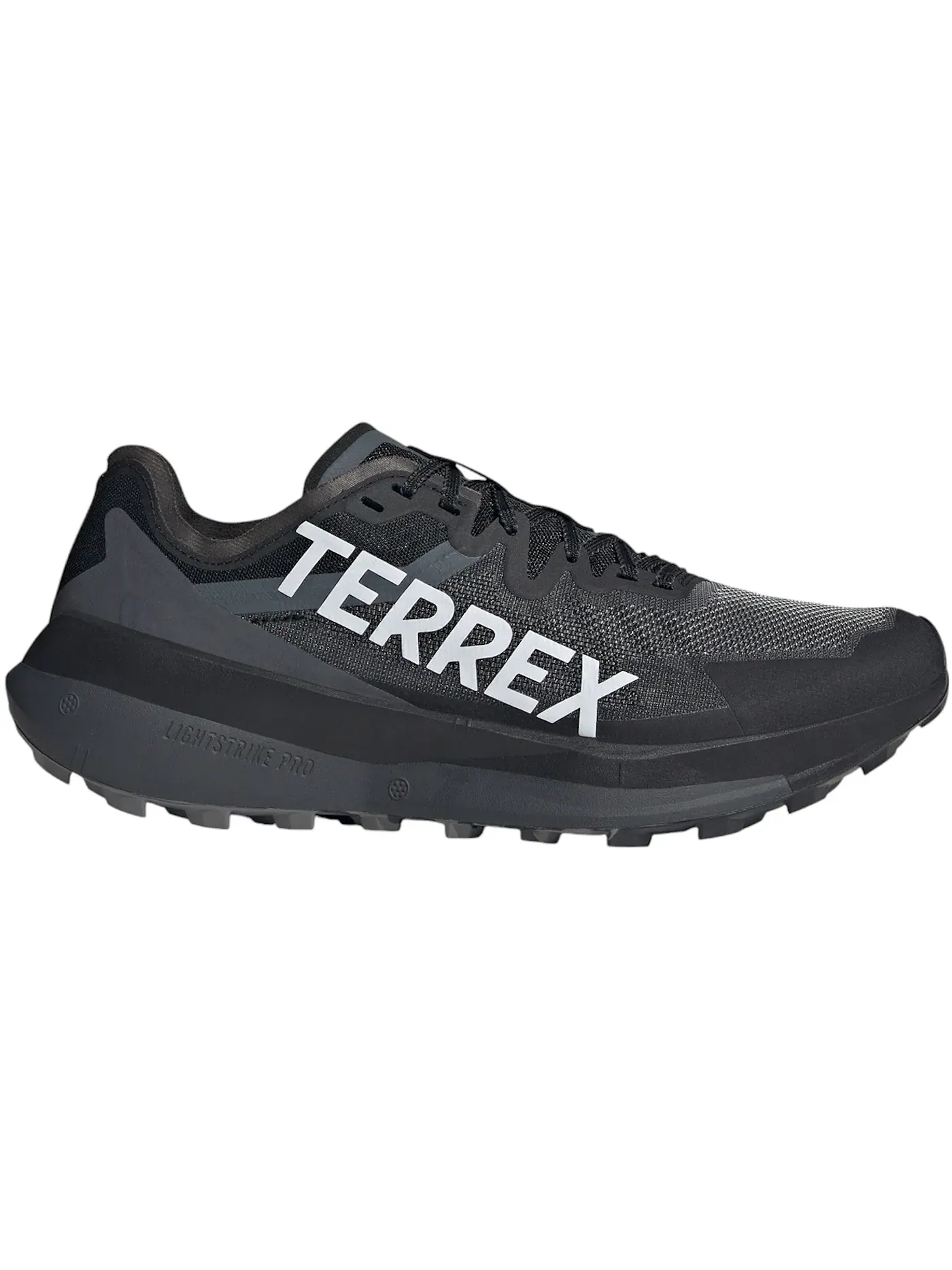 Мужские кроссовки для бега по бездорожью Adidas Terrex Agravic Speed Trail — изображение 1 из 1, черный серый серый
