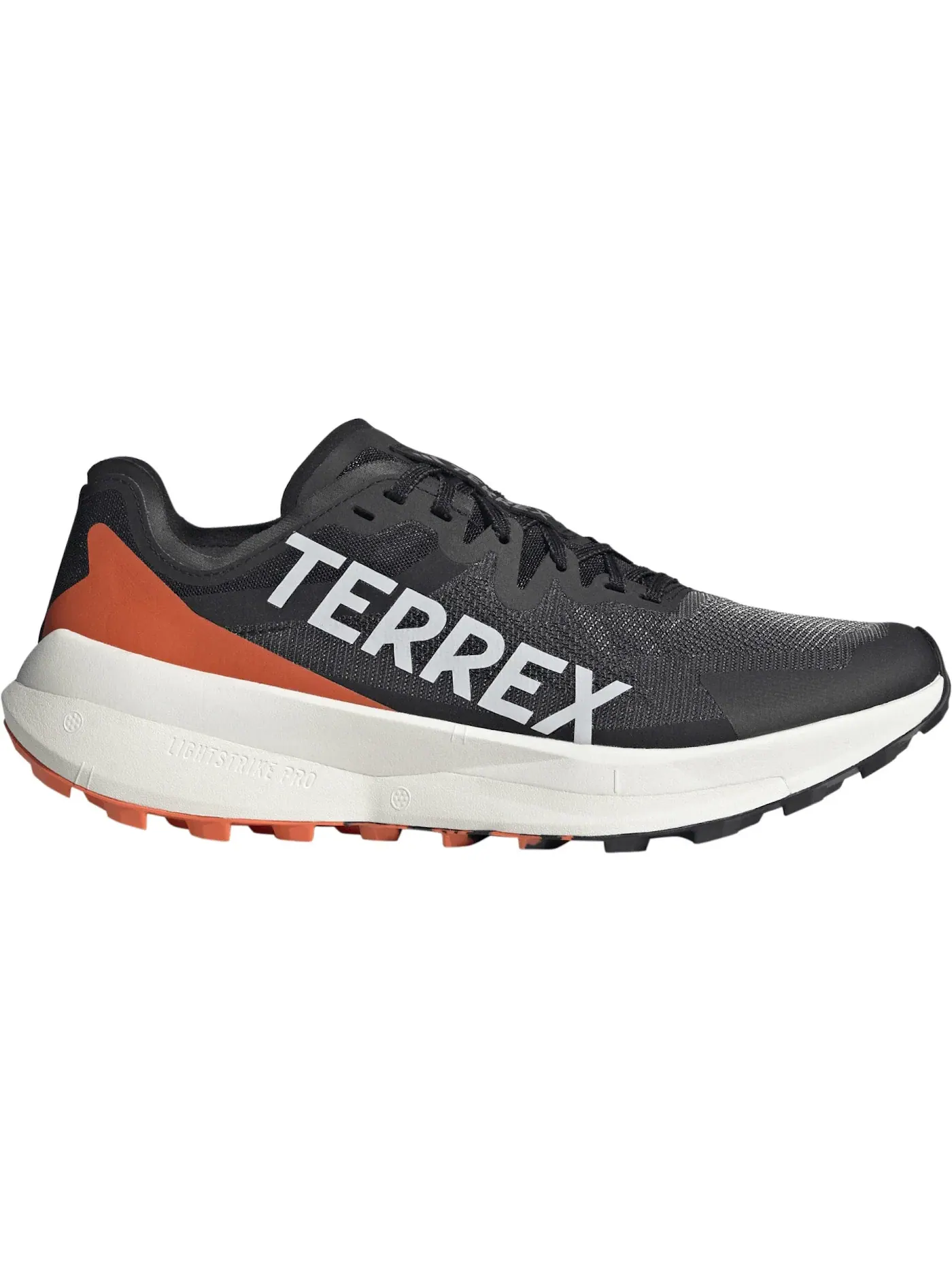 Мужские кроссовки для трейла Terrex Agravic Speed Trail Adidas — изображение 1 из 1, черный/серый/оранжевый