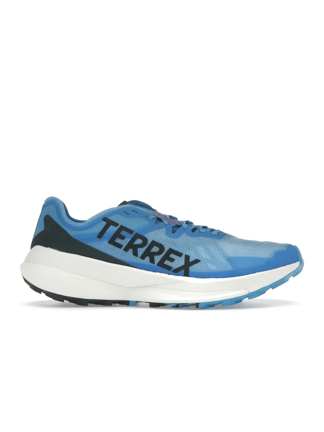 Мужские кроссовки для бега Pulse Blue Core Black Semi Impact Orange Adidas Terrex Agravic Speed Trail — изображение 1 из 4