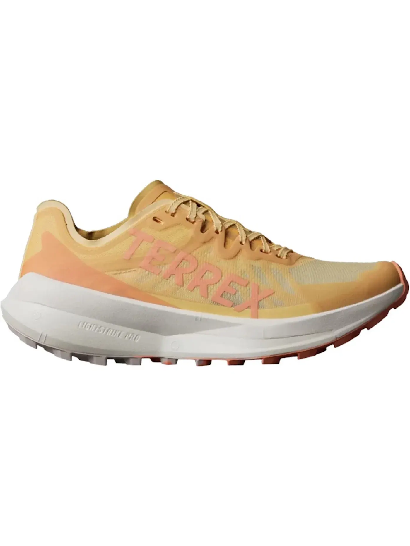 Женские кроссовки для трейла с длинным шнурком Adidas Terrex Agravic Speed Trail — изображение 1 из 1, лилово-розовый