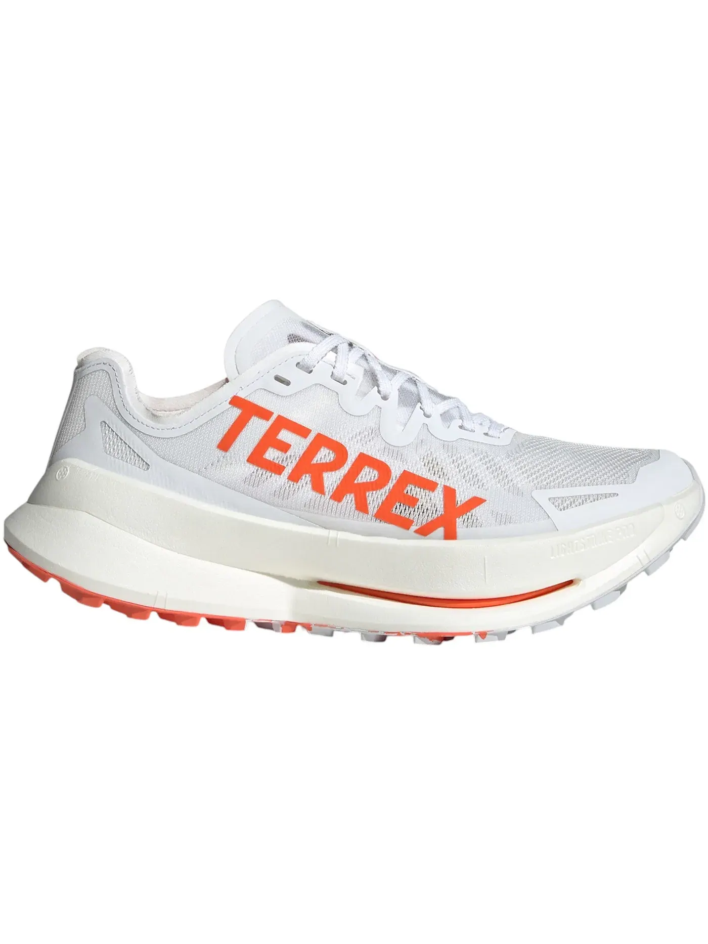Мужские кроссовки для трейла Terrex Agravic Speed Ultra Trail Adidas — изображение 1 из 1, белый оранжевый серый