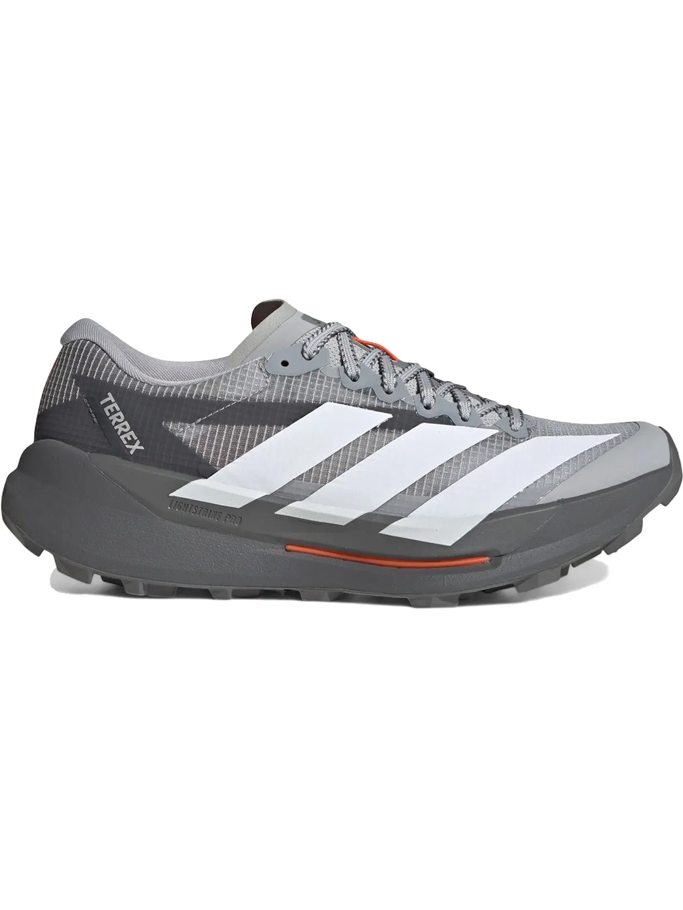 Мужские кроссовки для бега с мембраной Terrex Agravic TT Adidas — изображение 1 из 1, серый/белый/серебристый