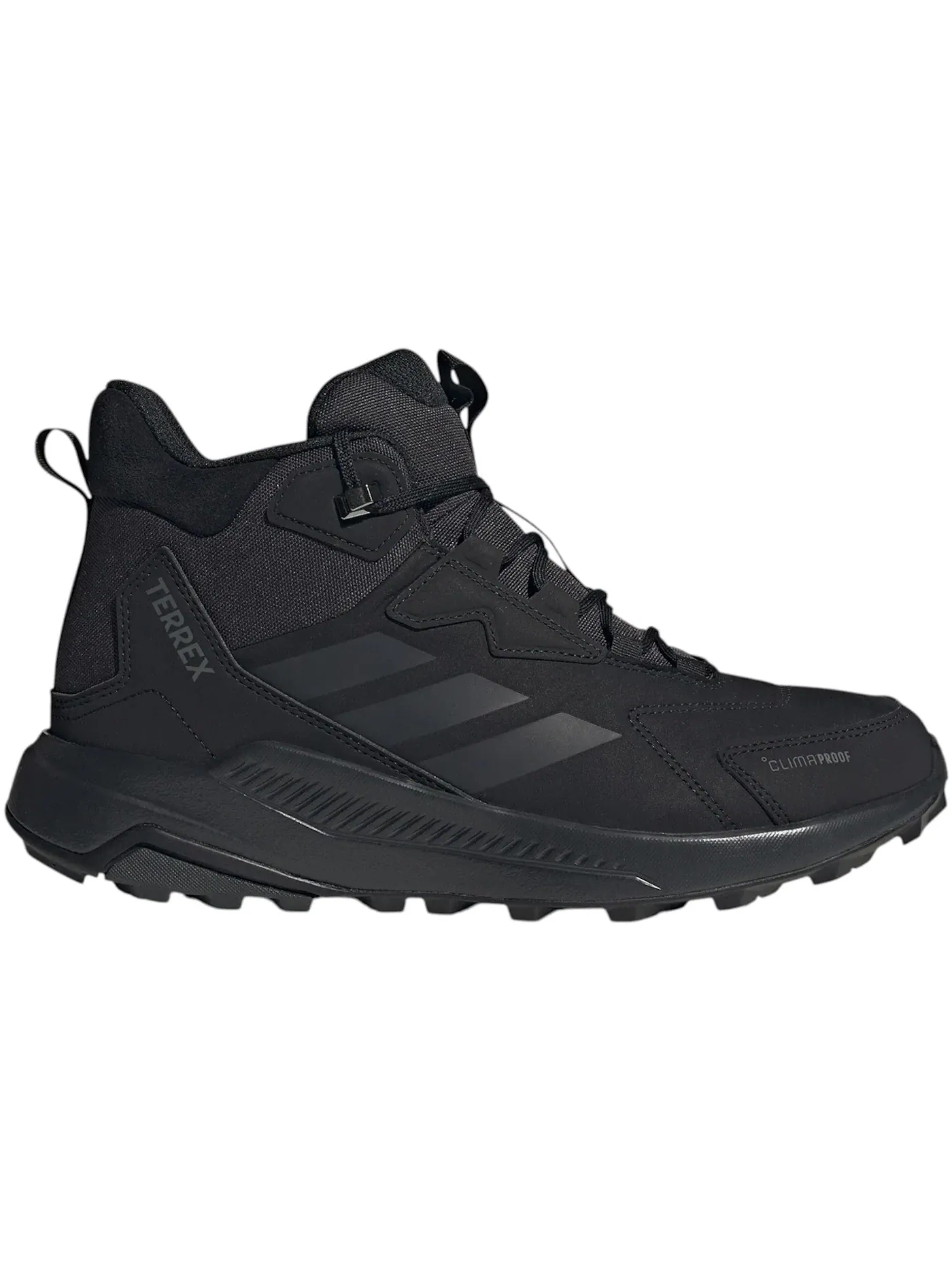 Мужские кроссовки для активного отдыха Adidas Terrex Anylander Leather Mid Climaproof — изображение 1 из 1, черный серый