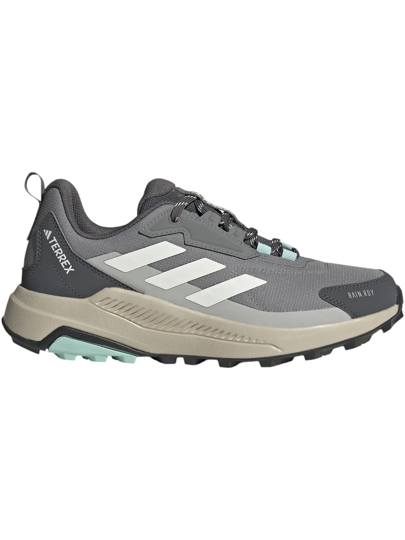 Женские кроссовки для активного отдыха Adidas Terrex Anylander Rain.RDY — изображение 1 из 1, серый белый серый
