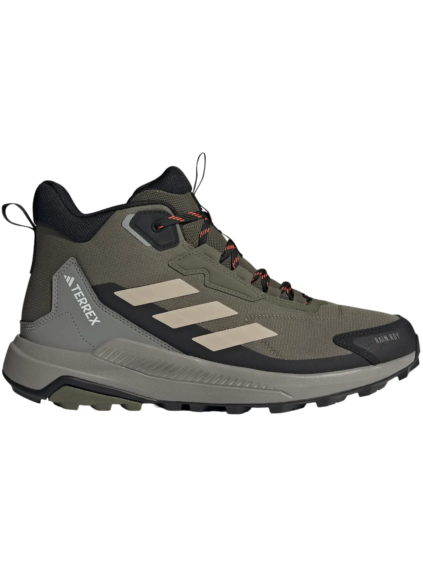Мужские кроссовки для бега с мембраной Adidas Terrex Anylander Rain.RDY — изображение 1 из 1, оливковый бежевый черный