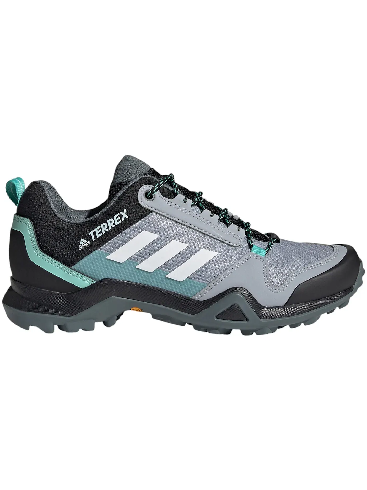 Женские кроссовки для трейлраннинга Adidas Terrex AX3 — изображение 1 из 1, серебристый белый